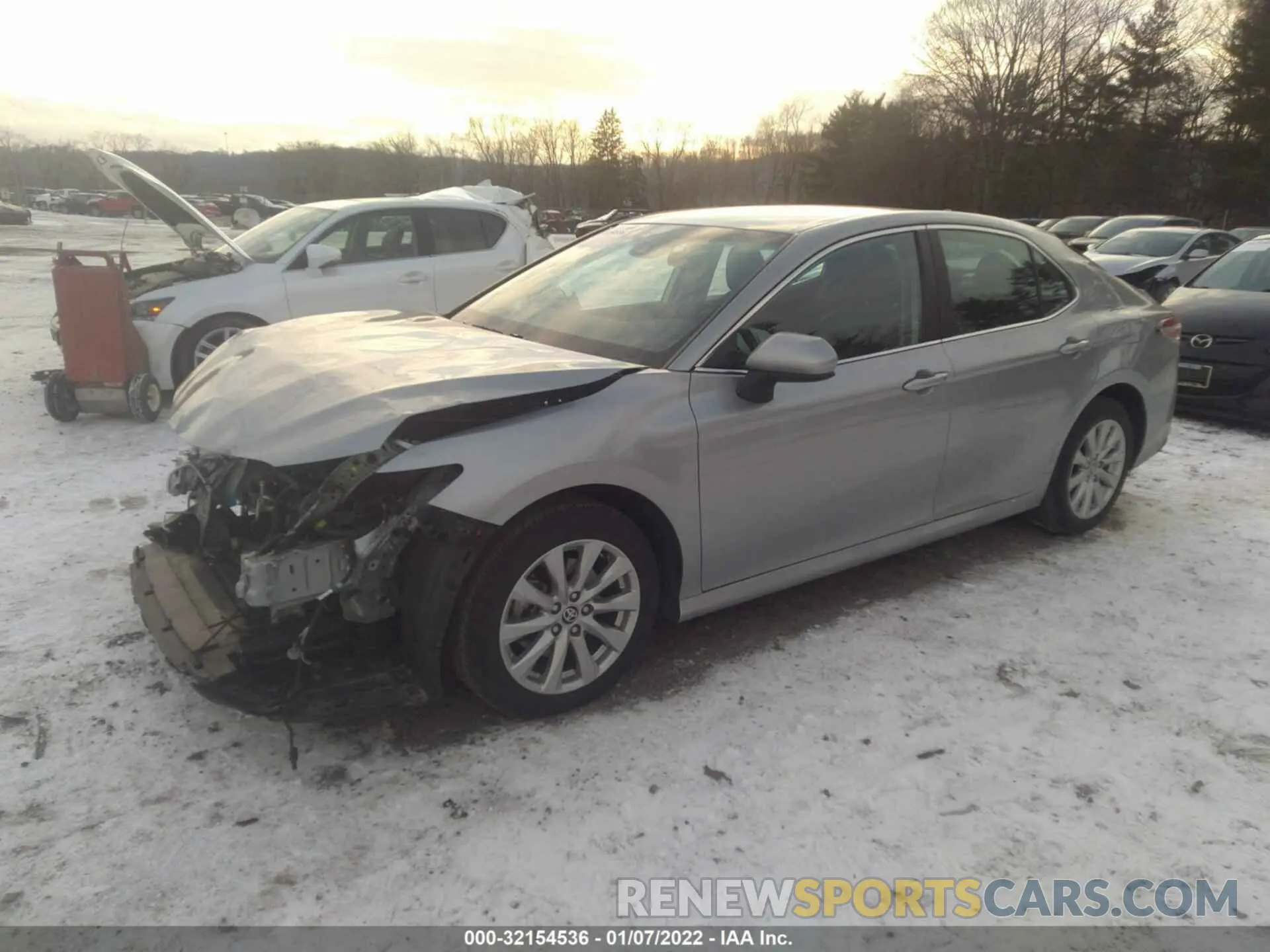 2 Photograph of a damaged car 4T1C11AK9LU378942 TOYOTA CAMRY 2020