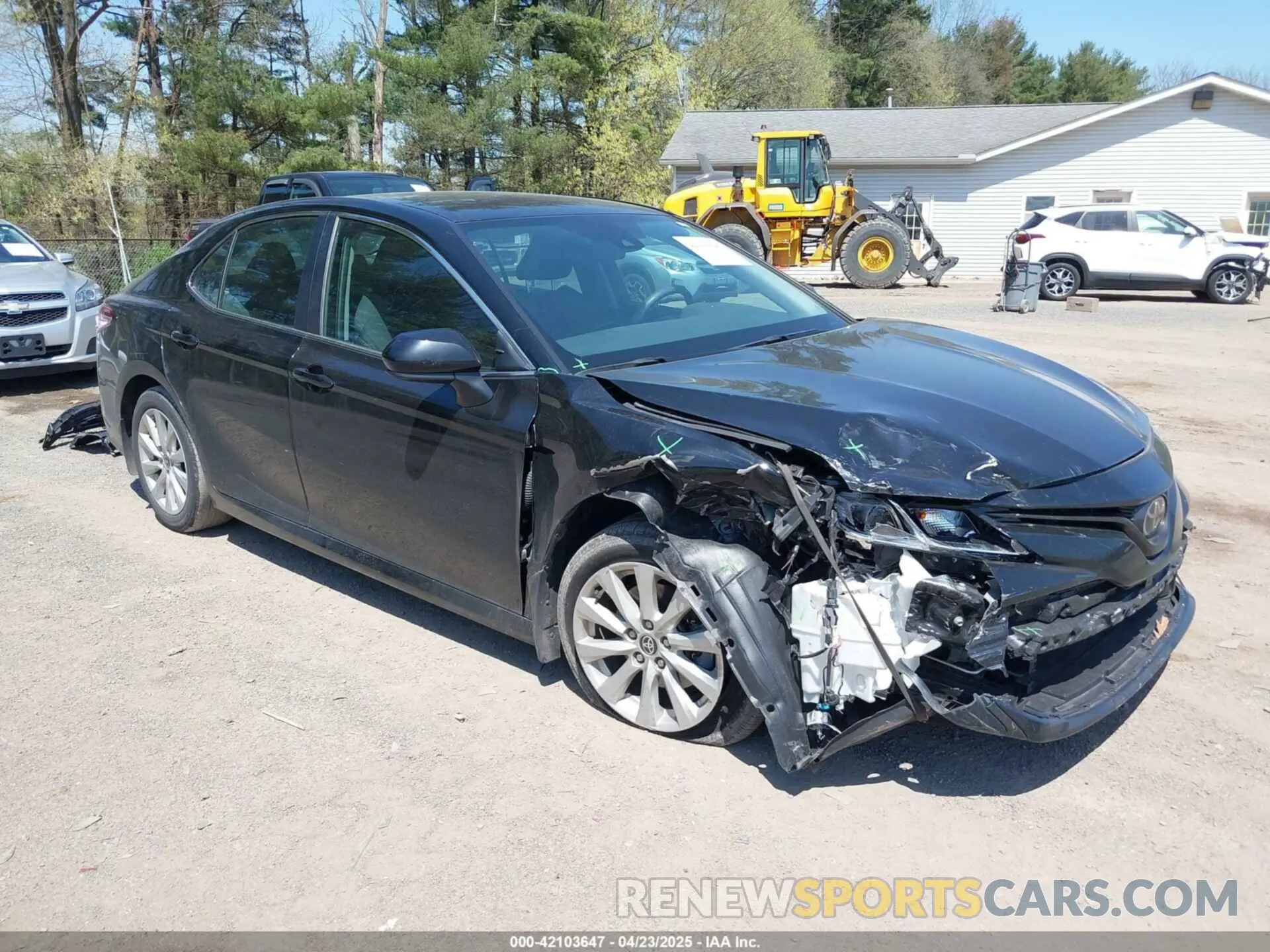 1 Photograph of a damaged car 4T1C11AK9LU387012 TOYOTA CAMRY 2020