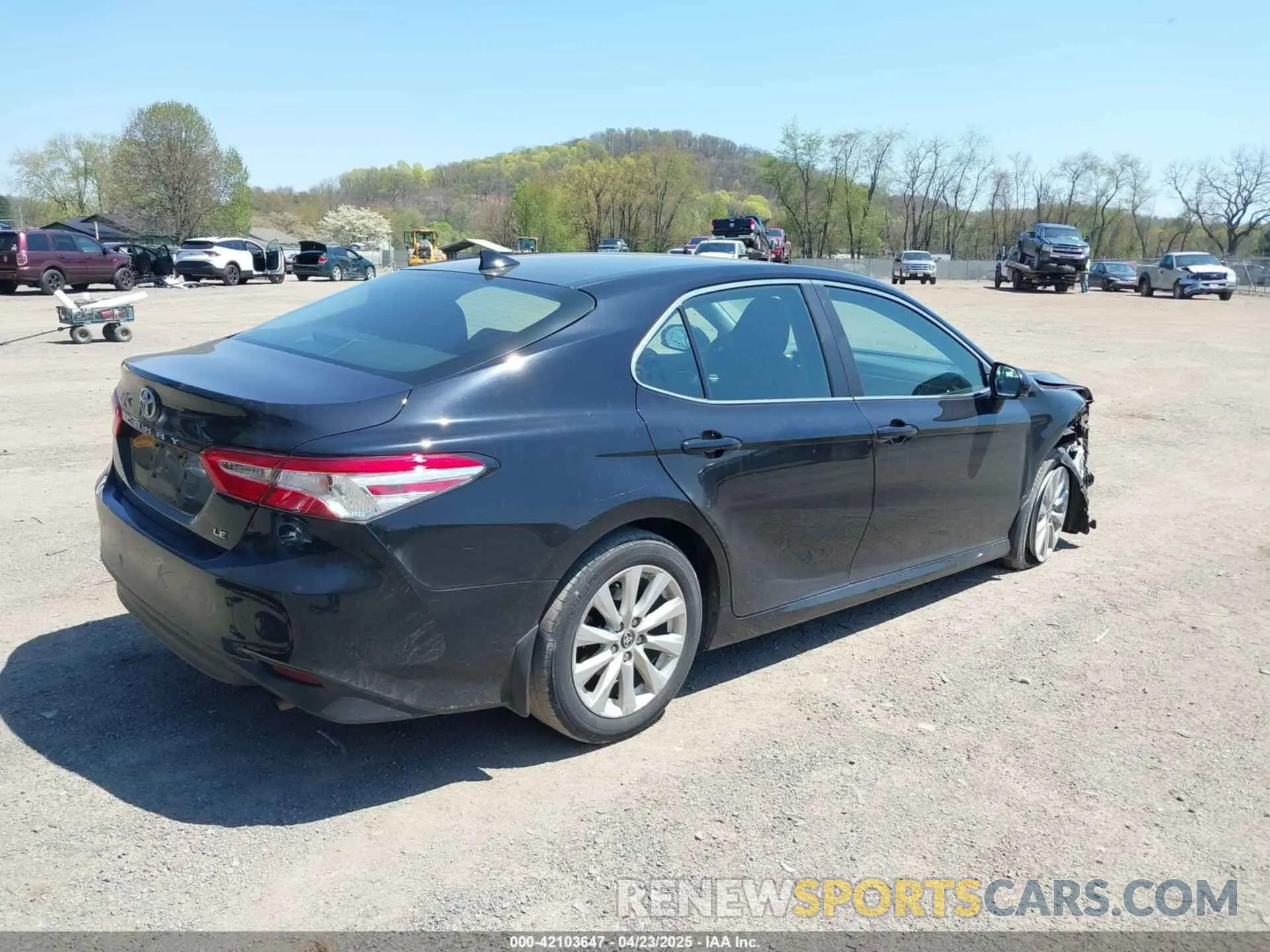 4 Photograph of a damaged car 4T1C11AK9LU387012 TOYOTA CAMRY 2020