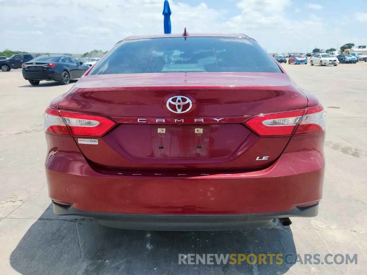 6 Photograph of a damaged car 4T1C11AK9LU389942 TOYOTA CAMRY 2020