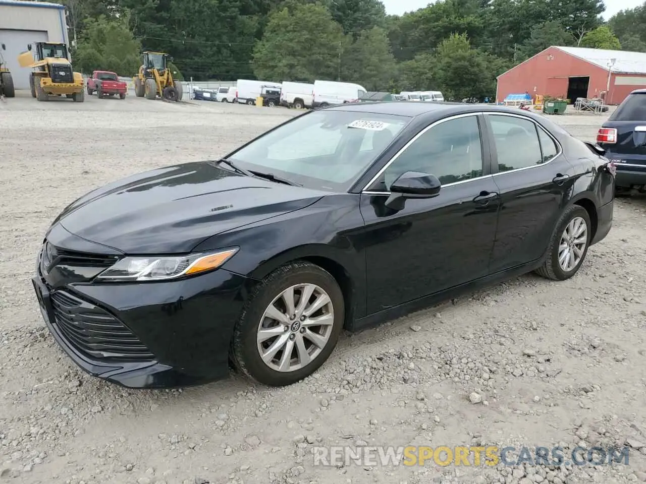 1 Photograph of a damaged car 4T1C11AK9LU875943 TOYOTA CAMRY 2020