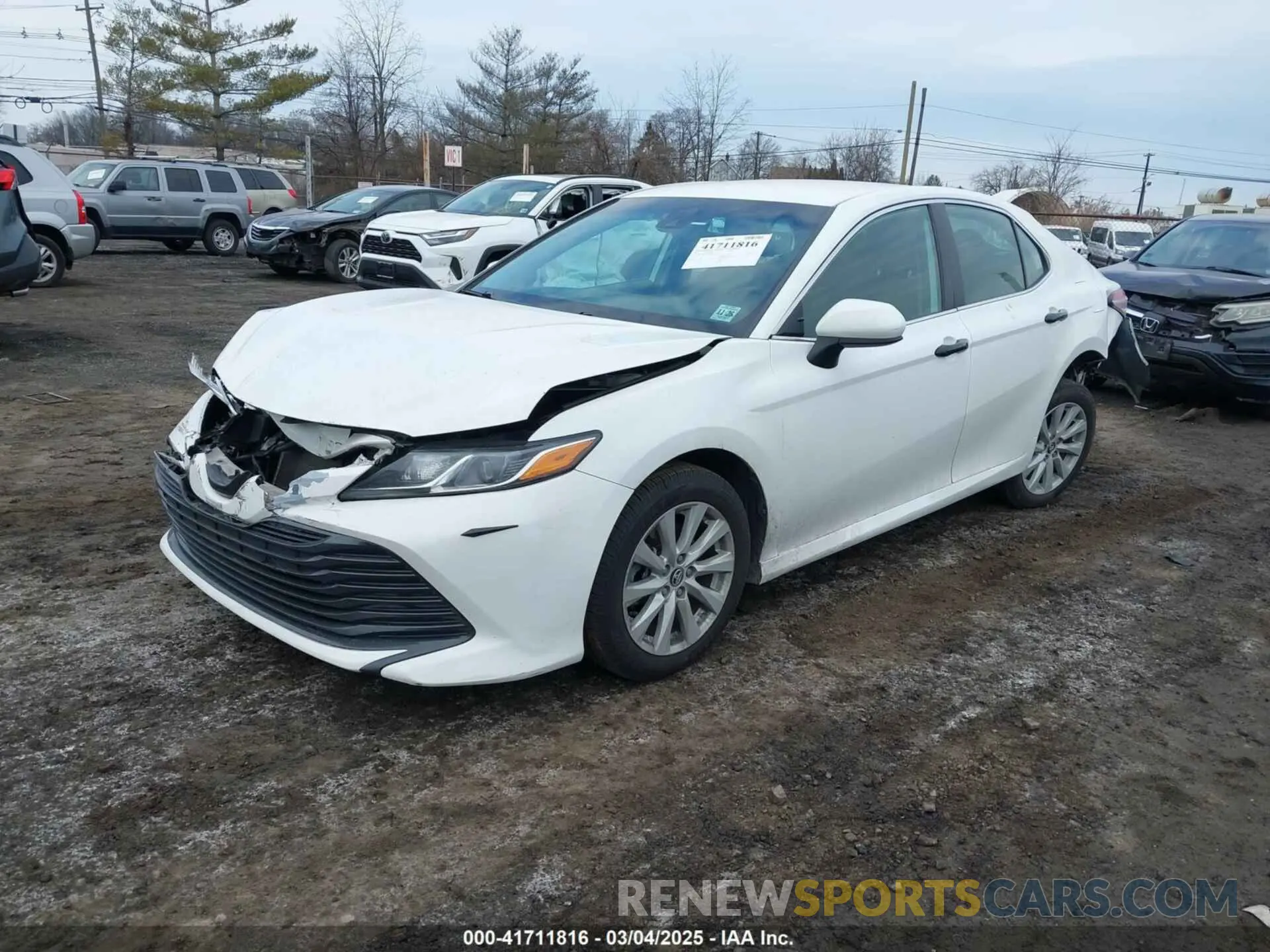 2 Фотография поврежденного автомобиля 4T1C11AK9LU912585 TOYOTA CAMRY 2020