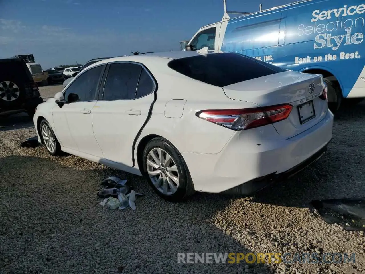 2 Photograph of a damaged car 4T1C11AK9LU915681 TOYOTA CAMRY 2020