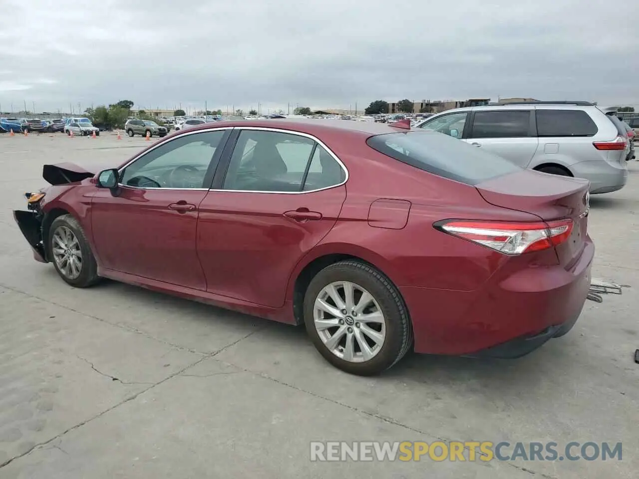 2 Photograph of a damaged car 4T1C11AK9LU942654 TOYOTA CAMRY 2020