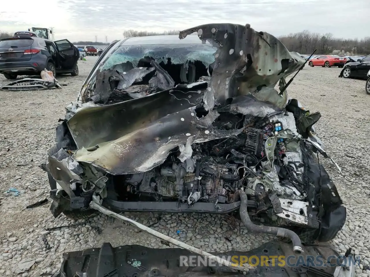 5 Photograph of a damaged car 4T1C11AKXLU344136 TOYOTA CAMRY 2020
