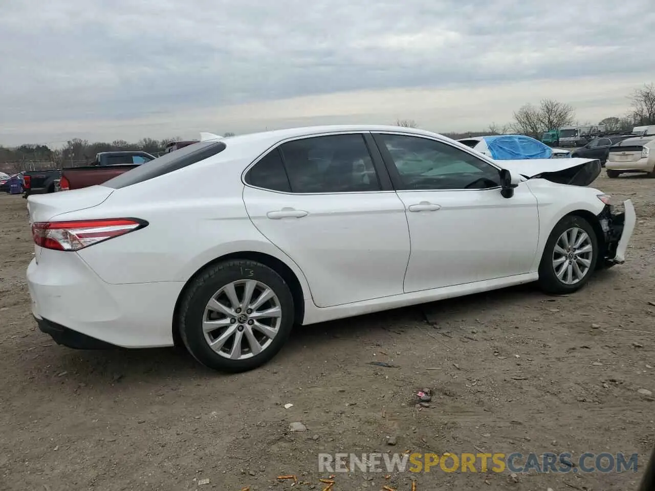 3 Фотография поврежденного автомобиля 4T1C11AKXLU376293 TOYOTA CAMRY 2020