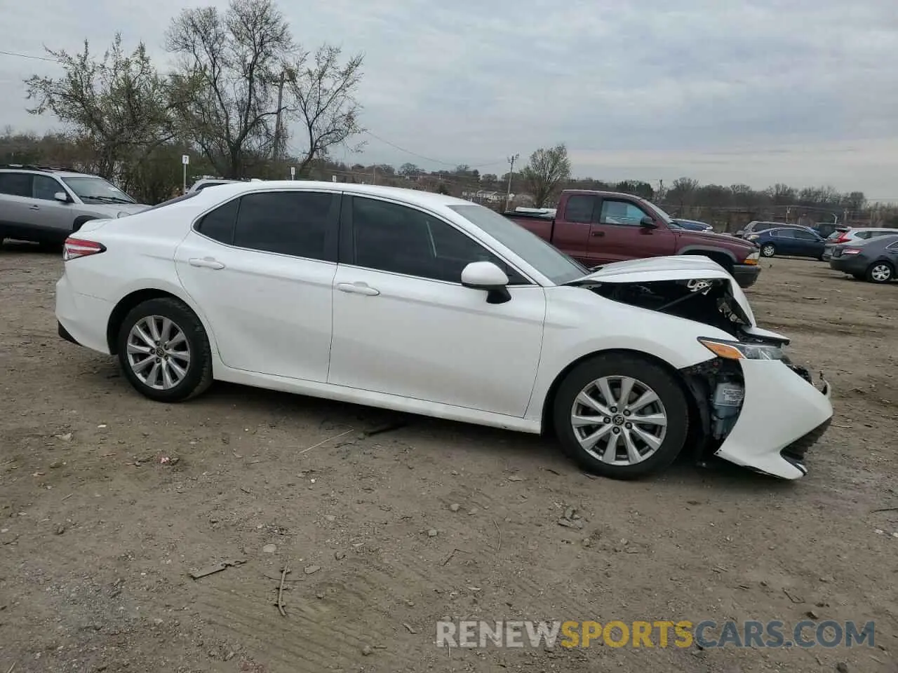 4 Фотография поврежденного автомобиля 4T1C11AKXLU376293 TOYOTA CAMRY 2020