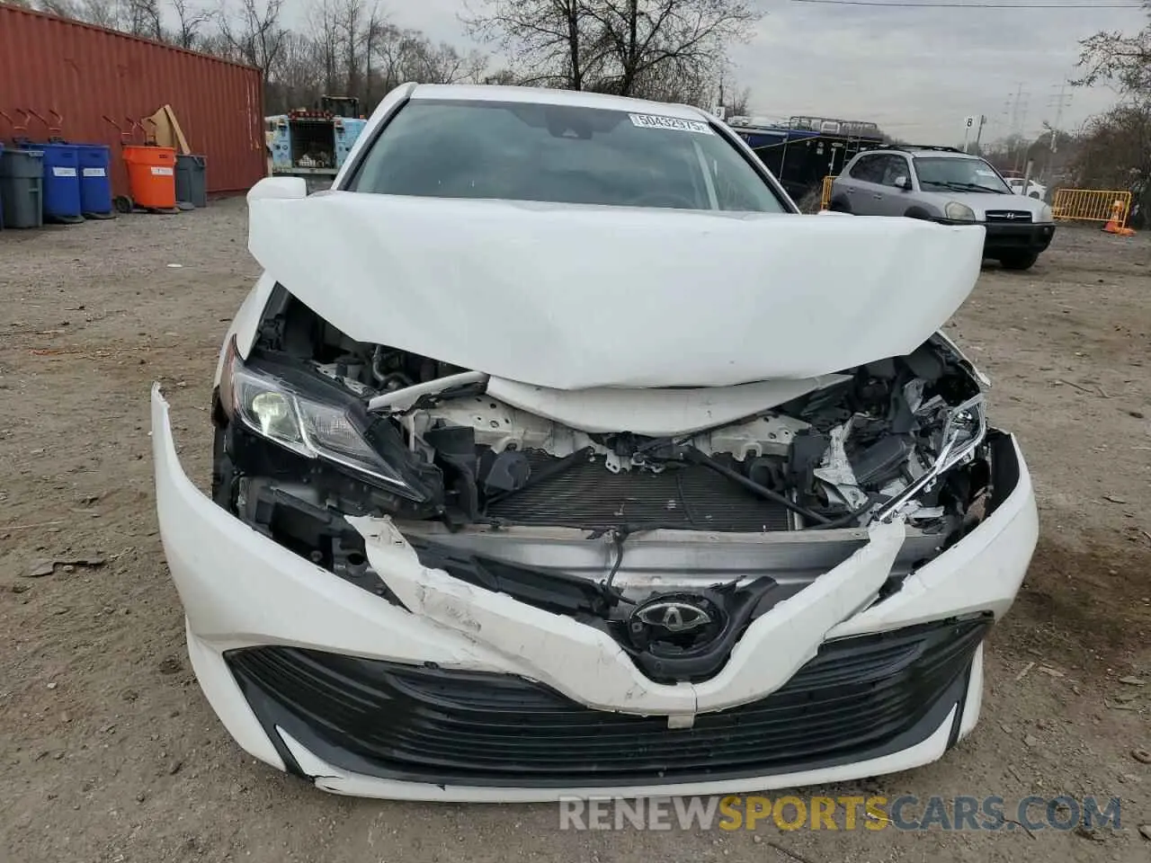 5 Фотография поврежденного автомобиля 4T1C11AKXLU376293 TOYOTA CAMRY 2020