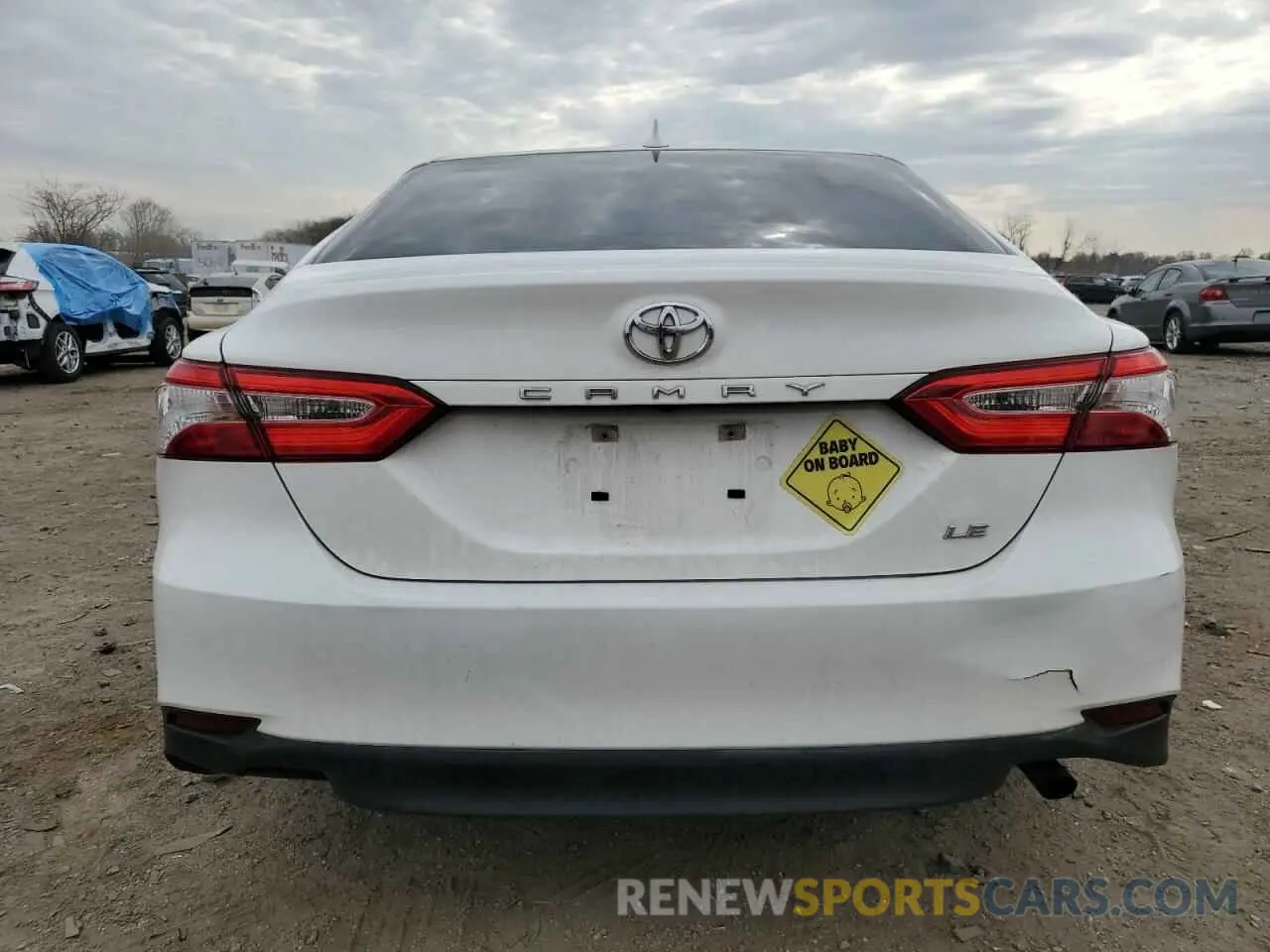 6 Фотография поврежденного автомобиля 4T1C11AKXLU376293 TOYOTA CAMRY 2020