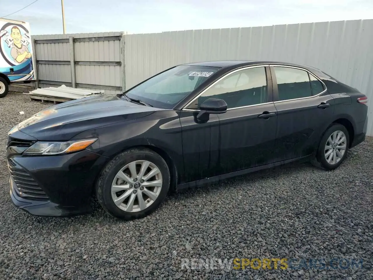 1 Photograph of a damaged car 4T1C11AKXLU873215 TOYOTA CAMRY 2020