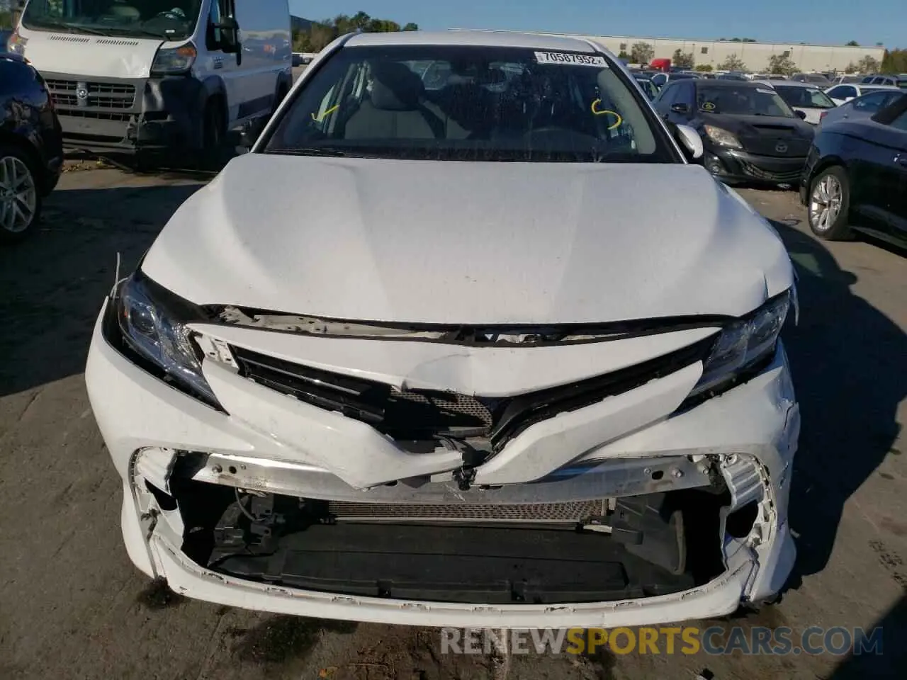 5 Photograph of a damaged car 4T1C11AKXLU892654 TOYOTA CAMRY 2020
