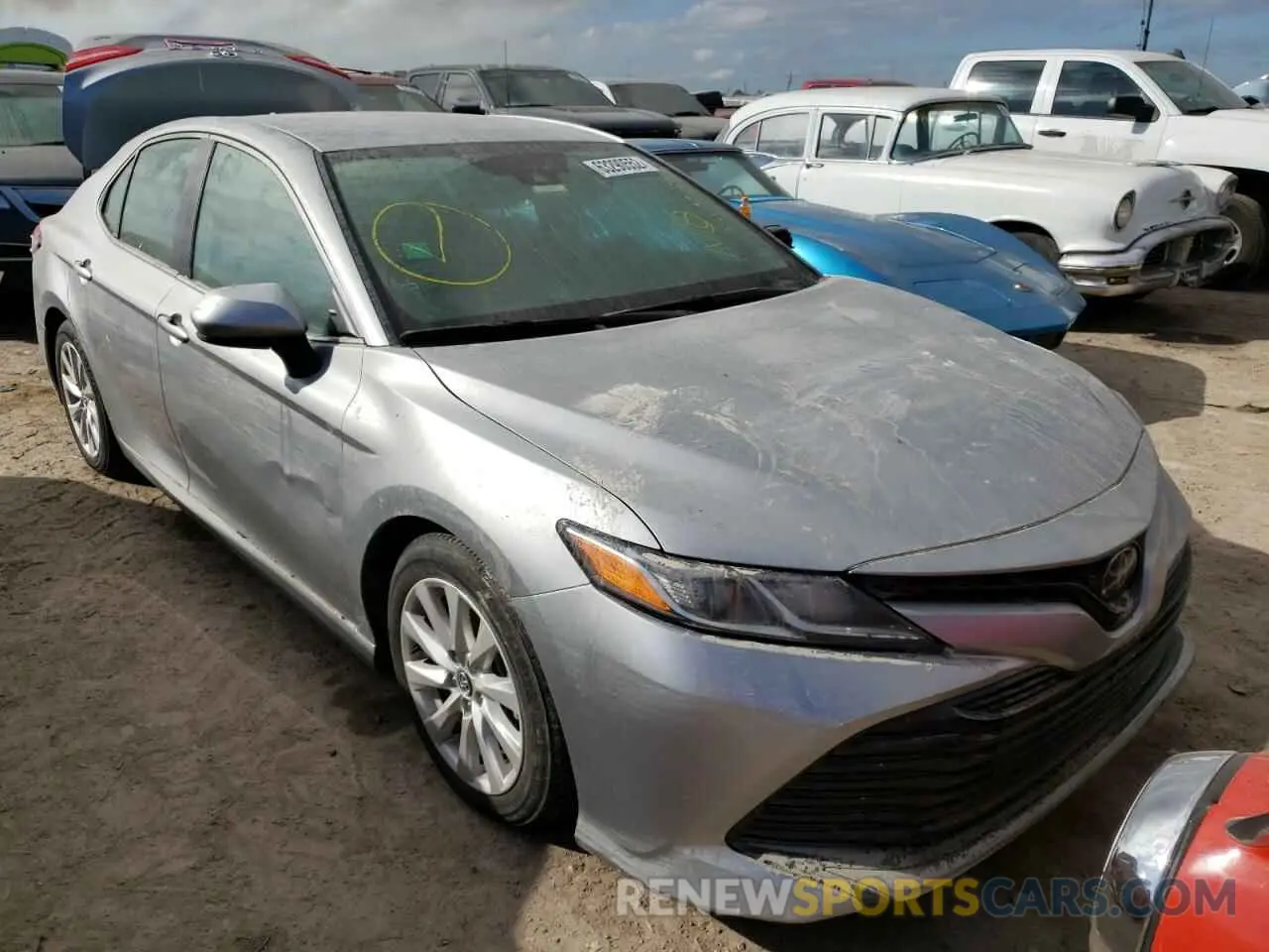 1 Photograph of a damaged car 4T1C11AKXLU912787 TOYOTA CAMRY 2020