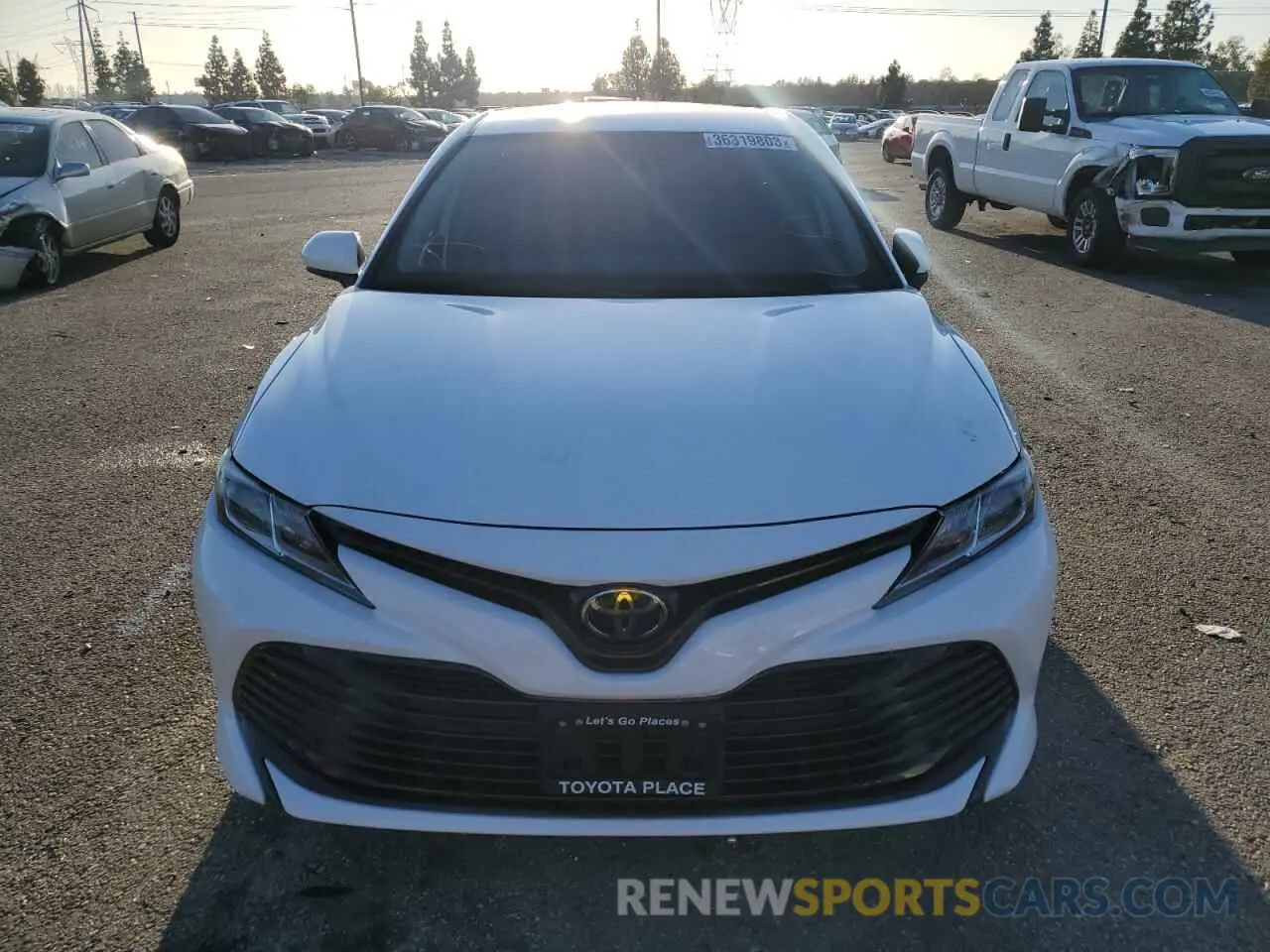 5 Photograph of a damaged car 4T1C11AKXLU922137 TOYOTA CAMRY 2020