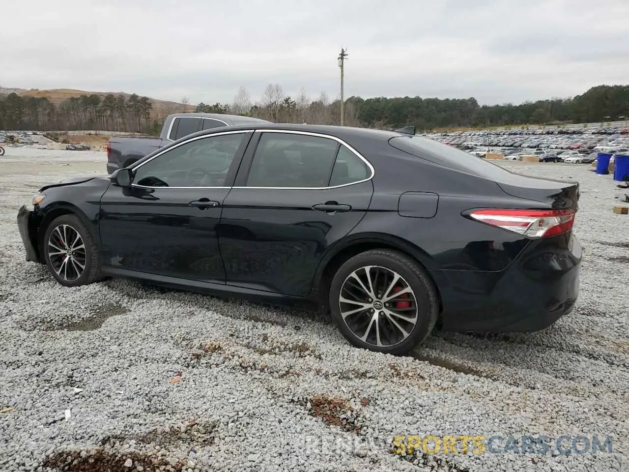 2 Photograph of a damaged car 4T1C11AKXLU963173 TOYOTA CAMRY 2020