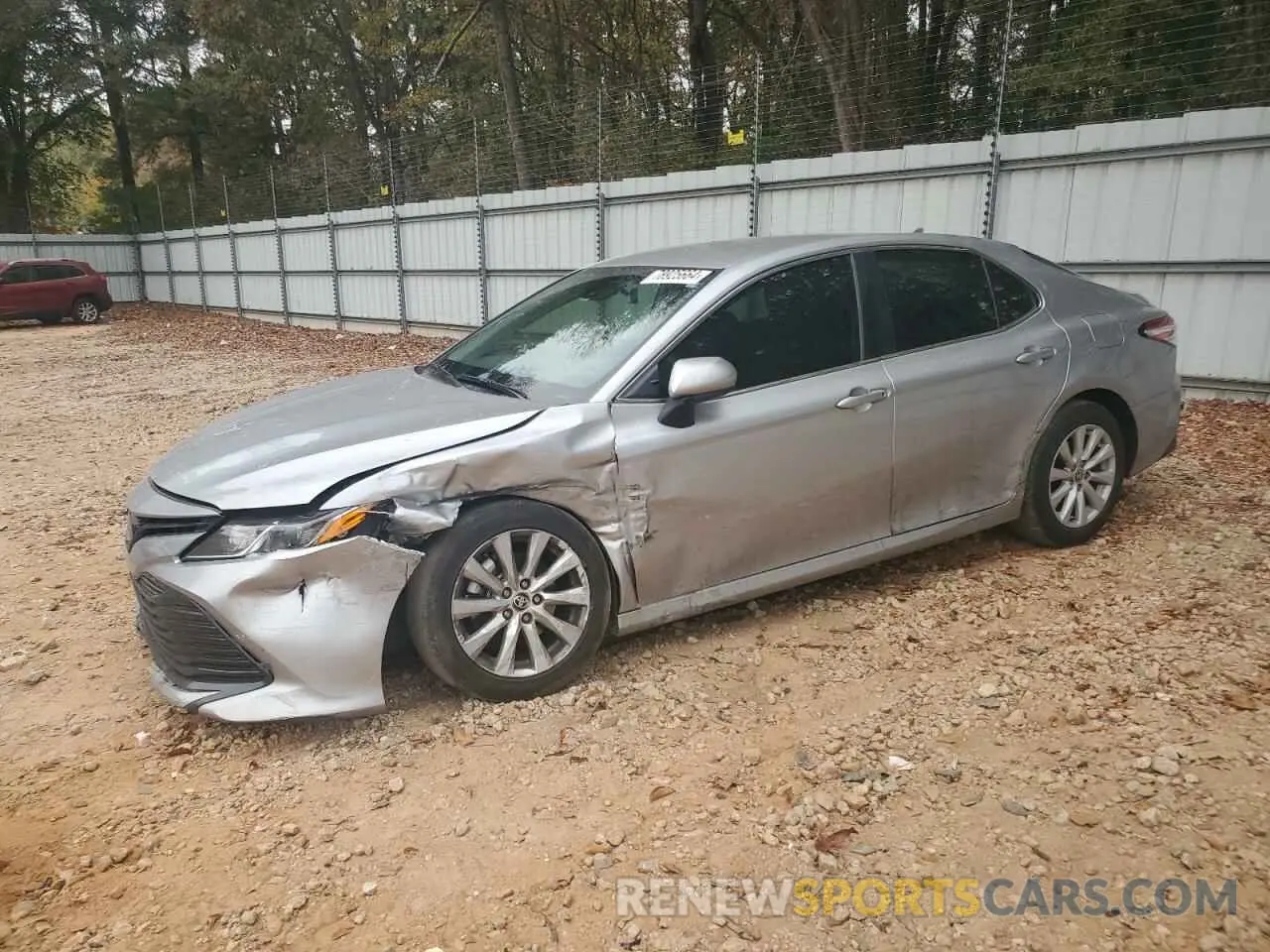 1 Photograph of a damaged car 4T1C11AKXLU967725 TOYOTA CAMRY 2020