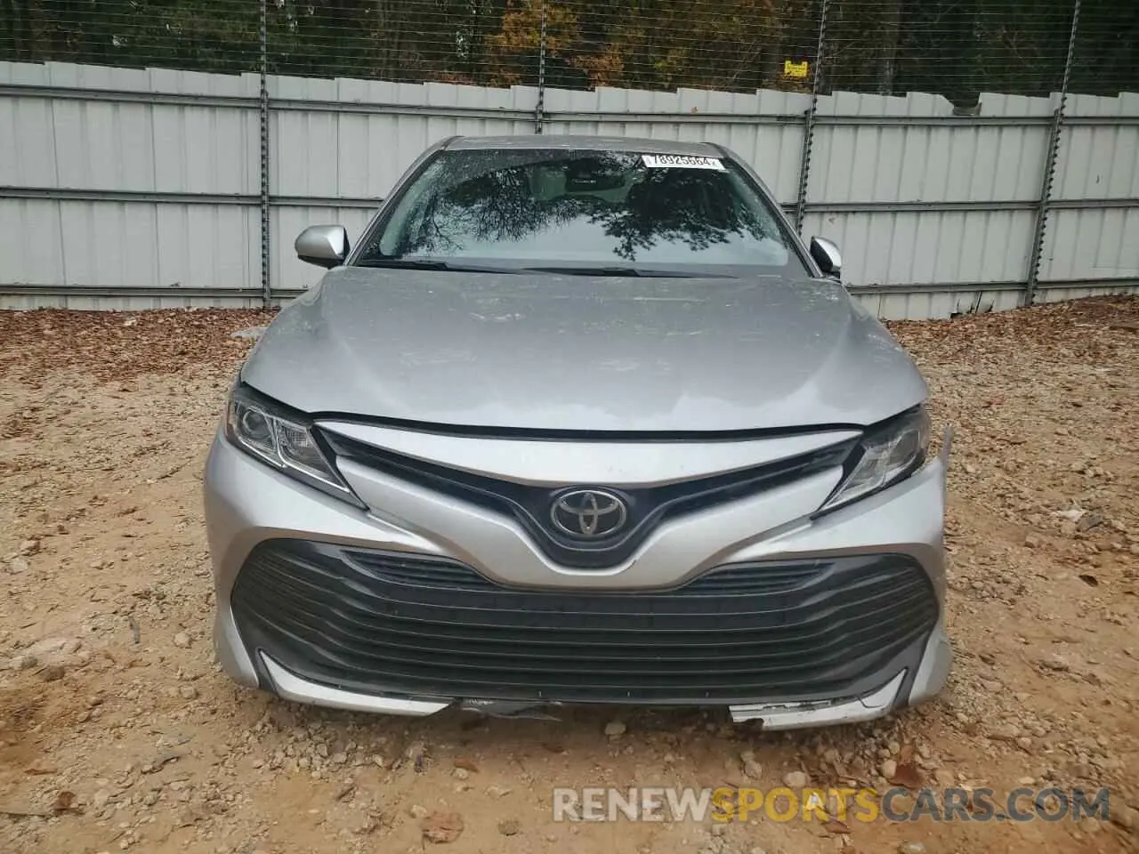 5 Photograph of a damaged car 4T1C11AKXLU967725 TOYOTA CAMRY 2020