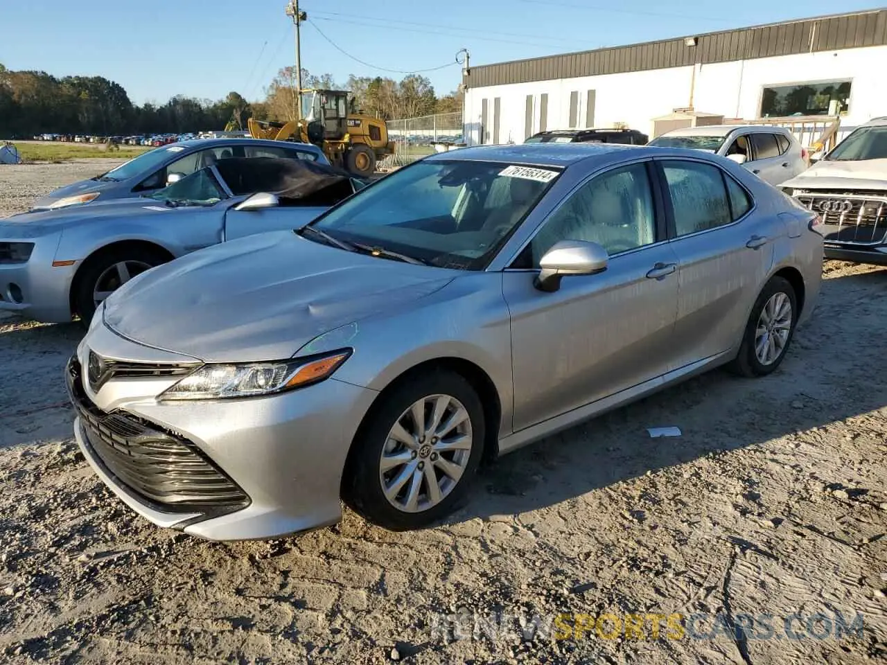 1 Photograph of a damaged car 4T1C11AKXLU997694 TOYOTA CAMRY 2020