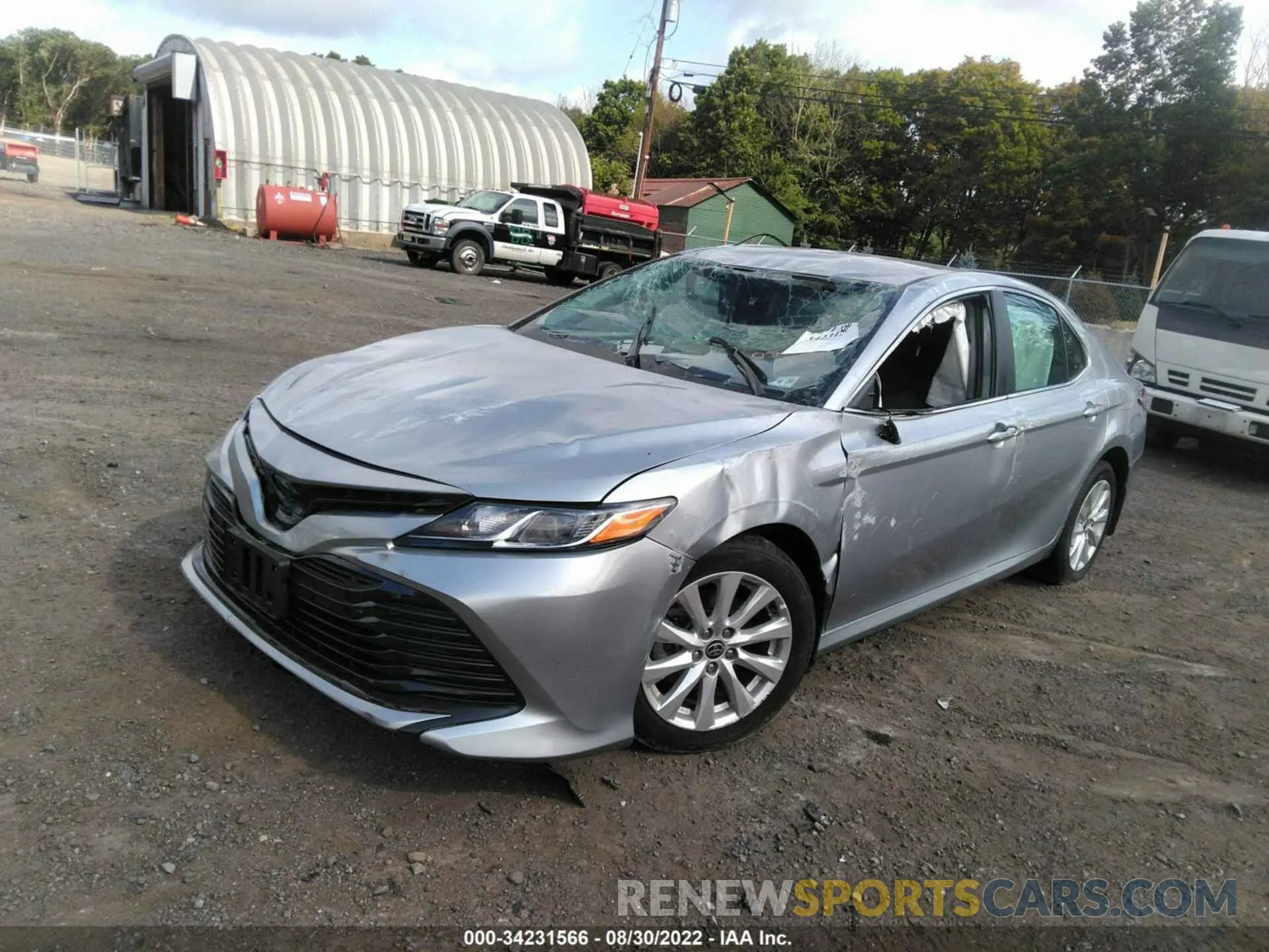 2 Фотография поврежденного автомобиля 4T1C11BK9LU005754 TOYOTA CAMRY 2020
