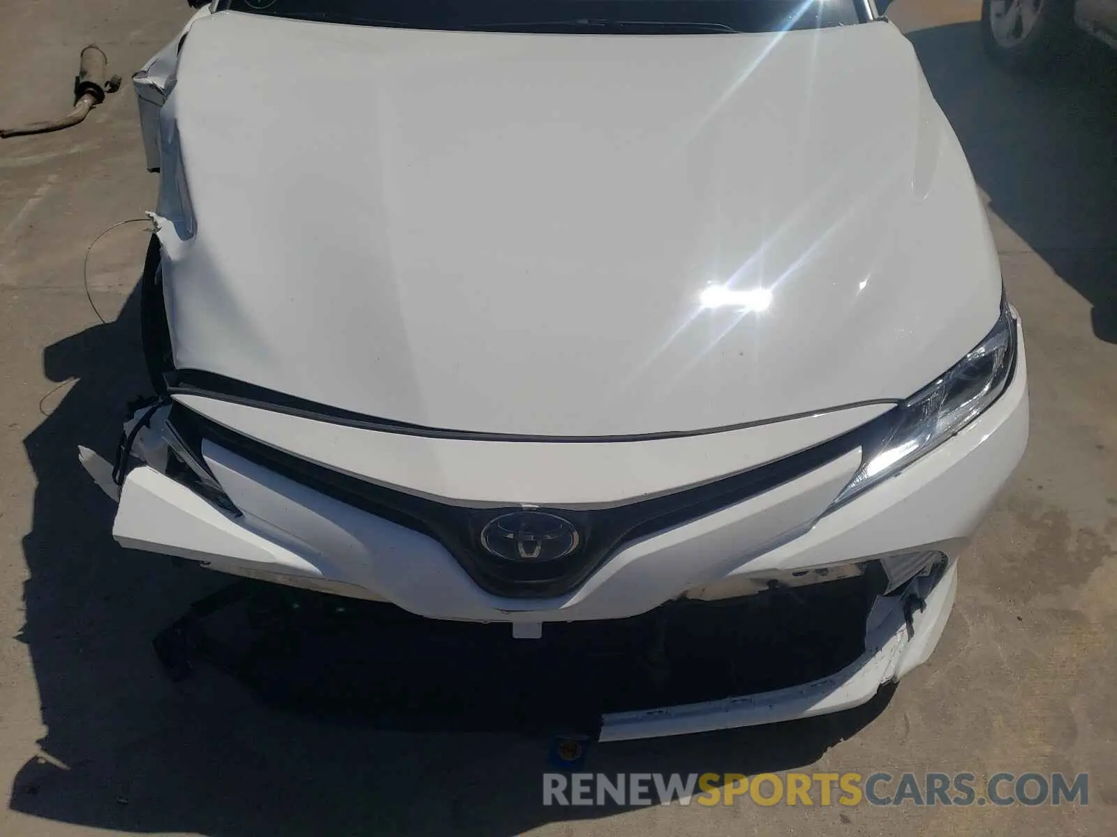 7 Photograph of a damaged car 4T1C31AK0LU019117 TOYOTA CAMRY 2020