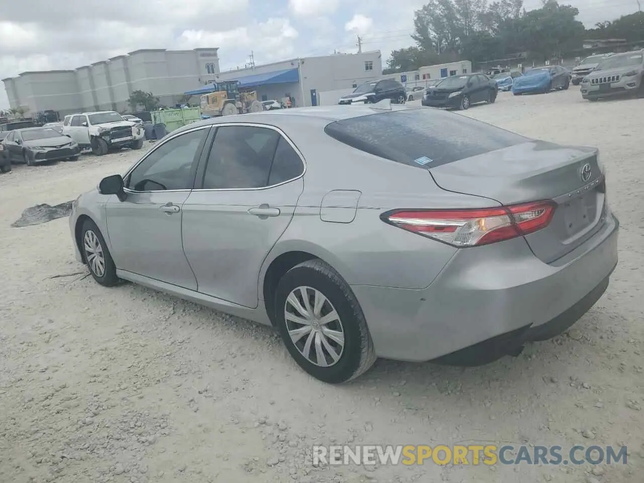 2 Фотография поврежденного автомобиля 4T1C31AK0LU530701 TOYOTA CAMRY 2020