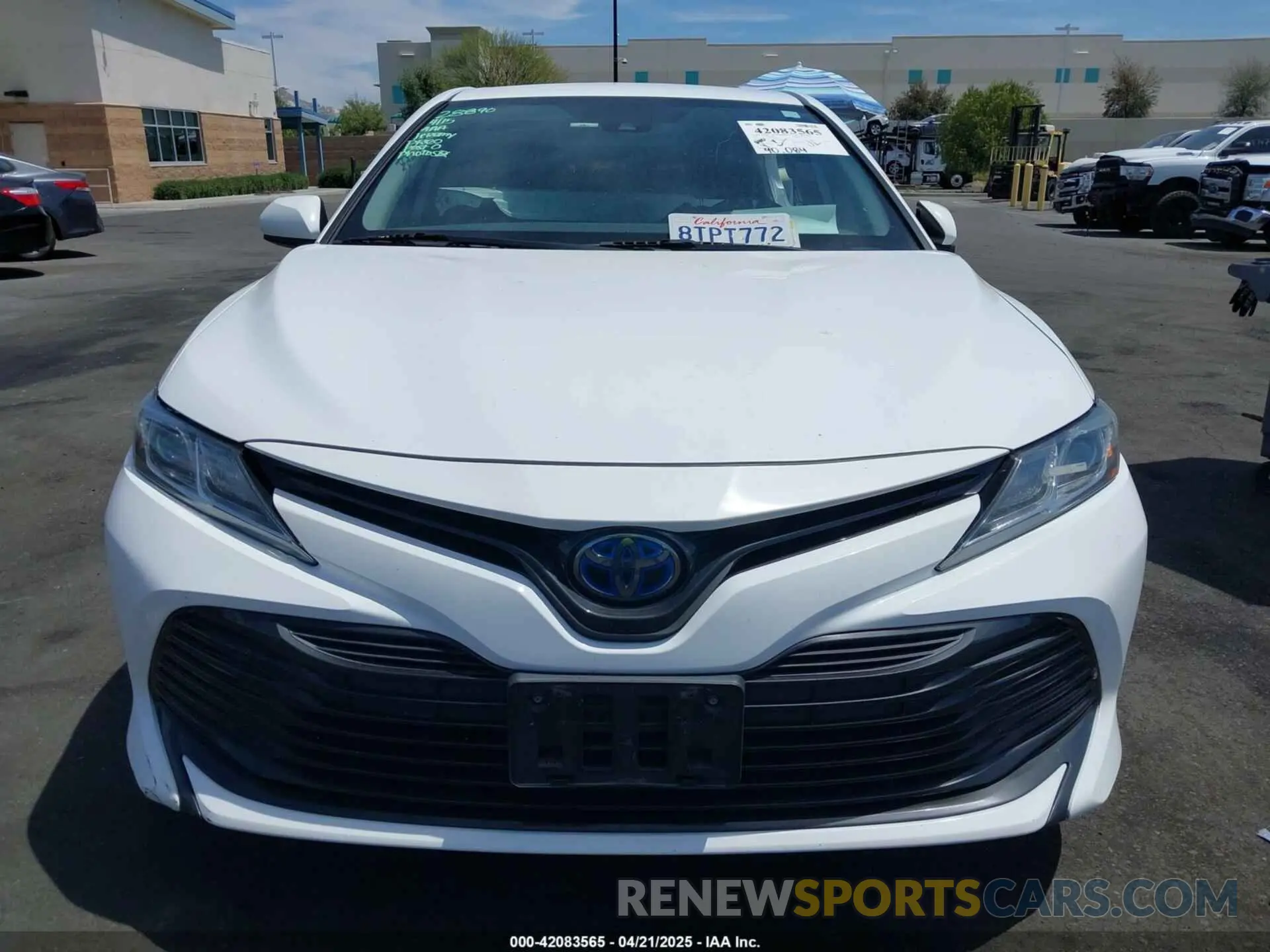 13 Фотография поврежденного автомобиля 4T1C31AK0LU539947 TOYOTA CAMRY 2020