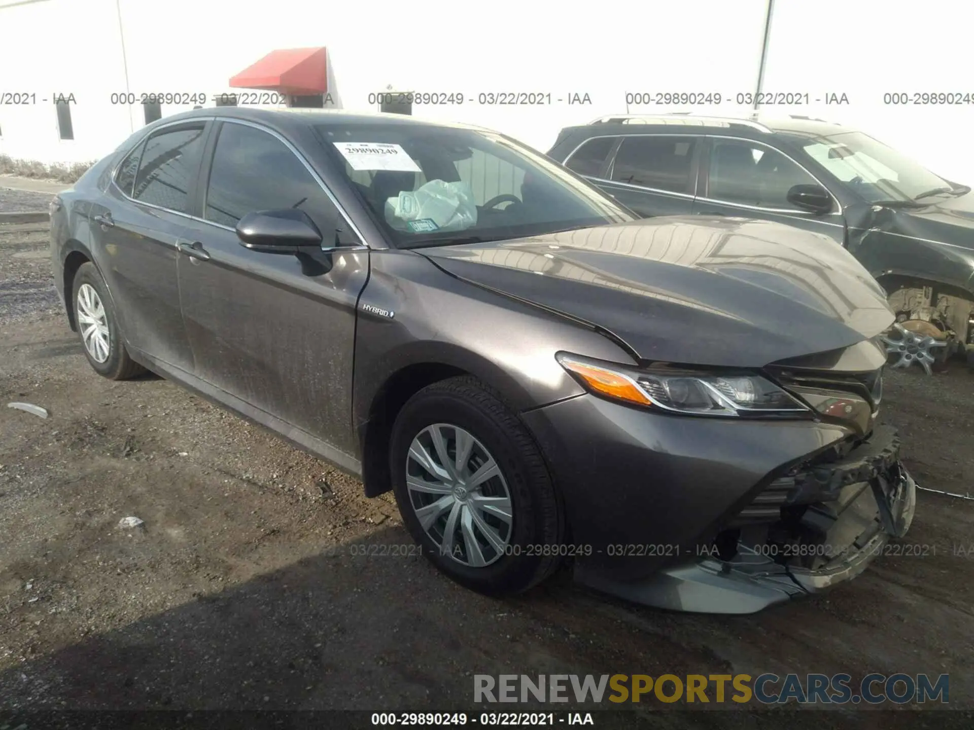 1 Фотография поврежденного автомобиля 4T1C31AK1LU537611 TOYOTA CAMRY 2020