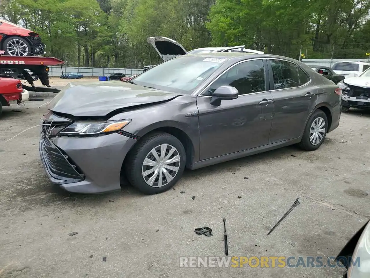 1 Фотография поврежденного автомобиля 4T1C31AK1LU539598 TOYOTA CAMRY 2020
