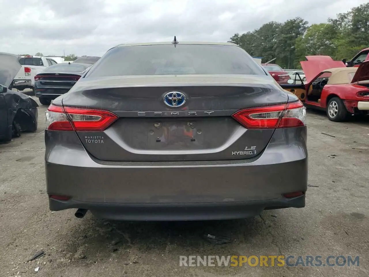 6 Фотография поврежденного автомобиля 4T1C31AK1LU539598 TOYOTA CAMRY 2020