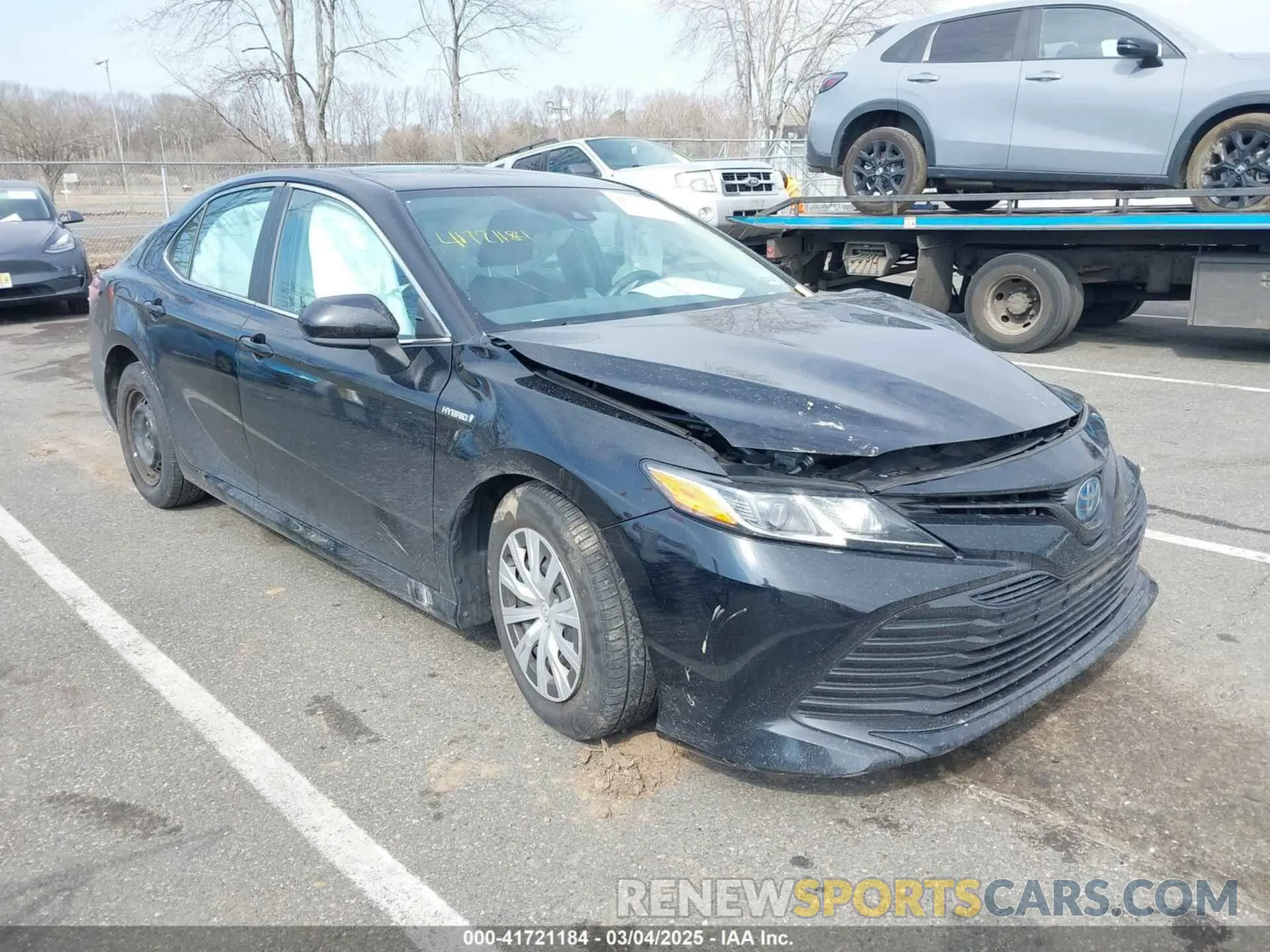 1 Photograph of a damaged car 4T1C31AK1LU540024 TOYOTA CAMRY 2020
