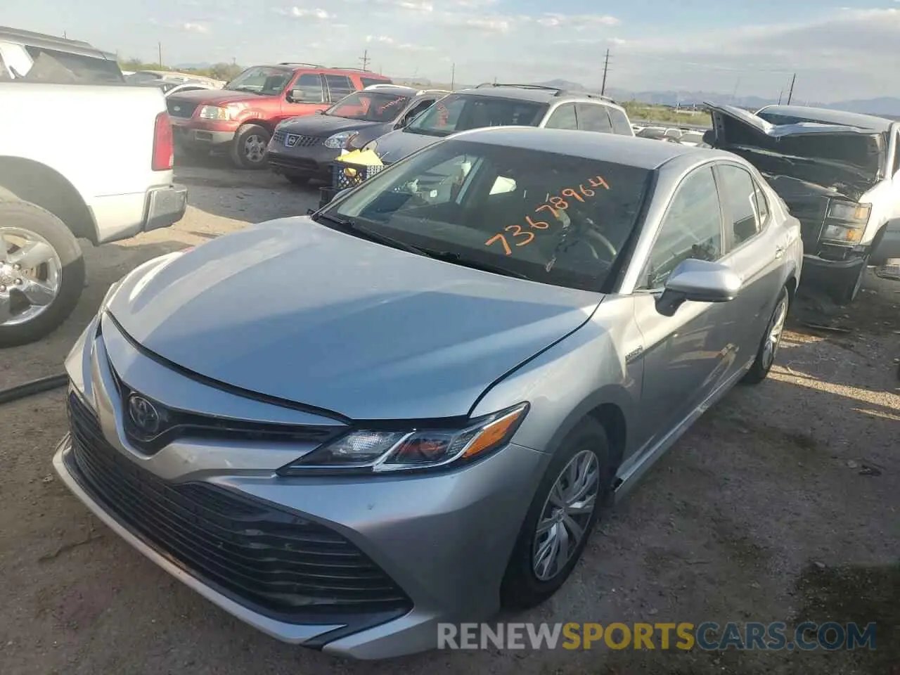 1 Photograph of a damaged car 4T1C31AK1LU540248 TOYOTA CAMRY 2020