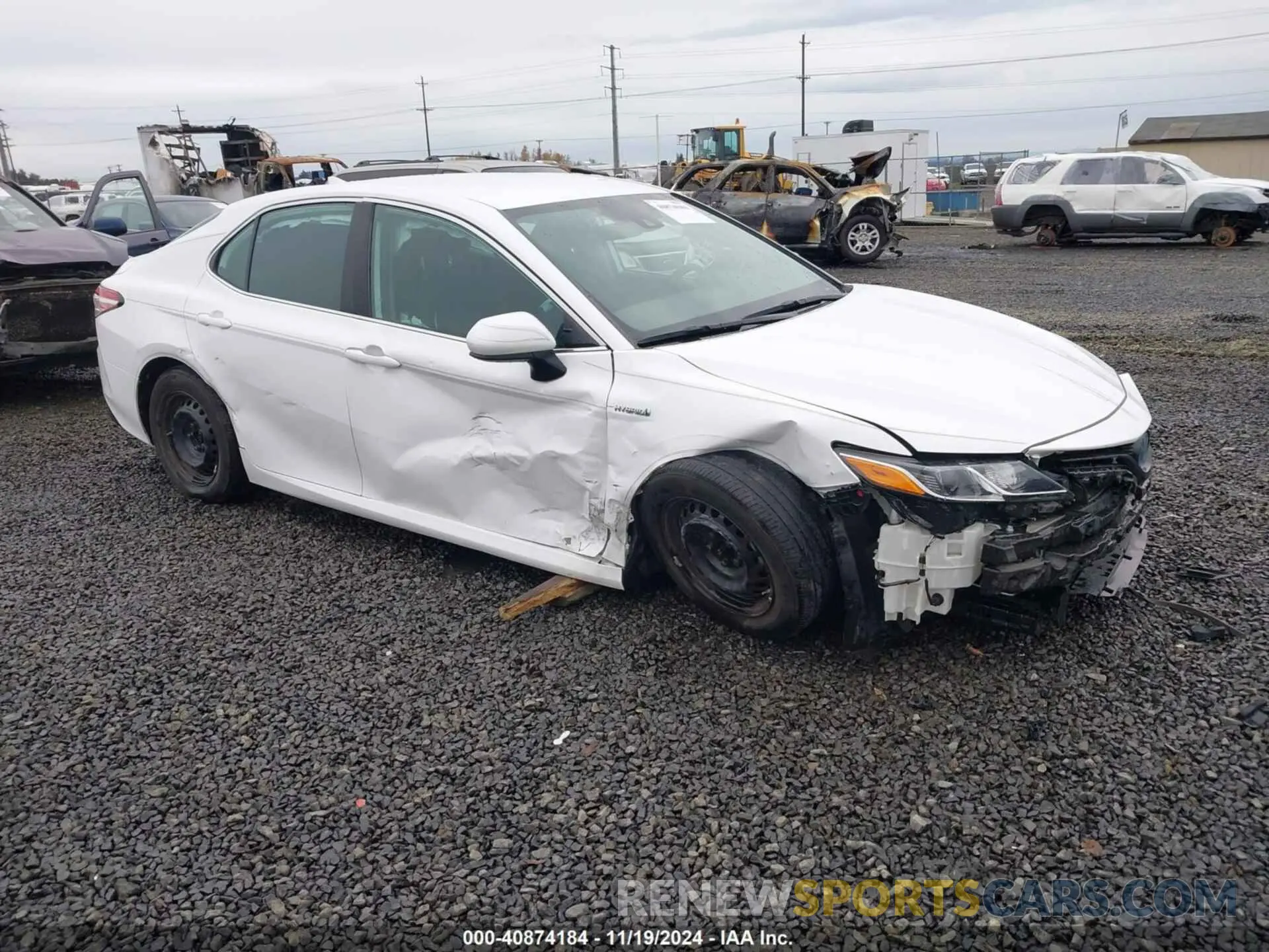 1 Фотография поврежденного автомобиля 4T1C31AK2LU539139 TOYOTA CAMRY 2020