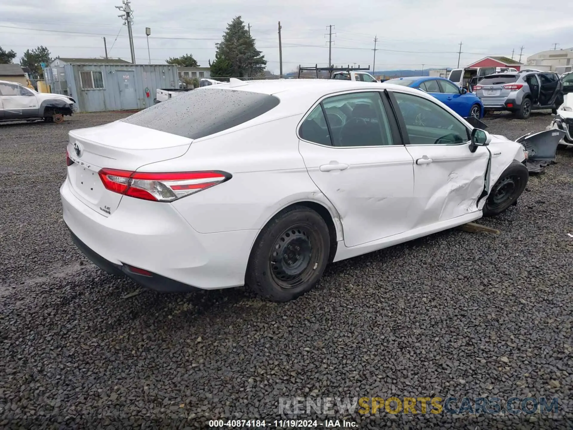 4 Фотография поврежденного автомобиля 4T1C31AK2LU539139 TOYOTA CAMRY 2020