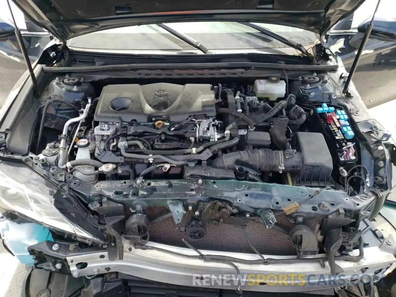 7 Photograph of a damaged car 4T1C31AK3LU015921 TOYOTA CAMRY 2020