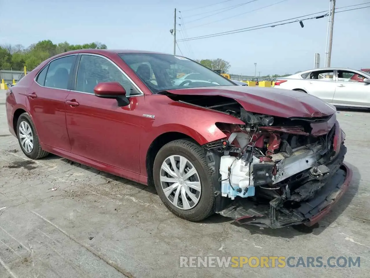 4 Фотография поврежденного автомобиля 4T1C31AK3LU529400 TOYOTA CAMRY 2020