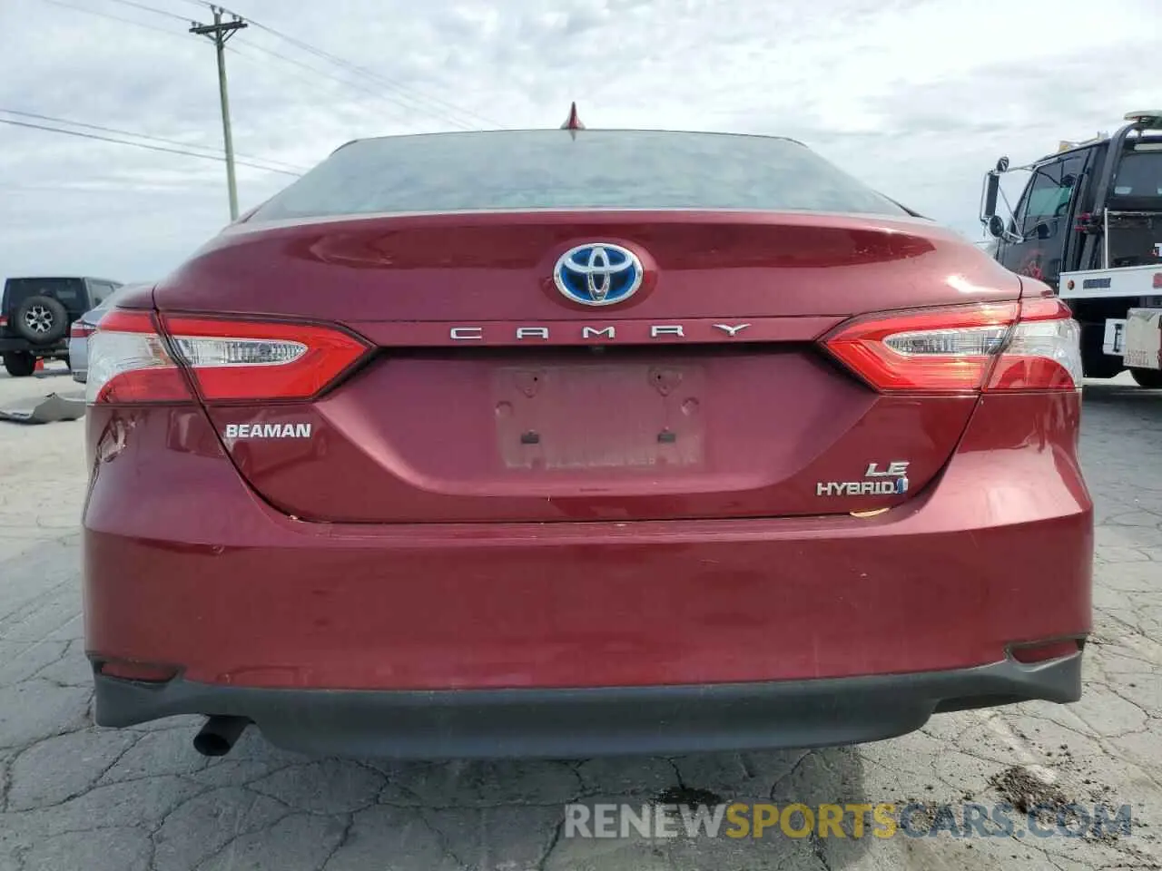 6 Фотография поврежденного автомобиля 4T1C31AK3LU529400 TOYOTA CAMRY 2020