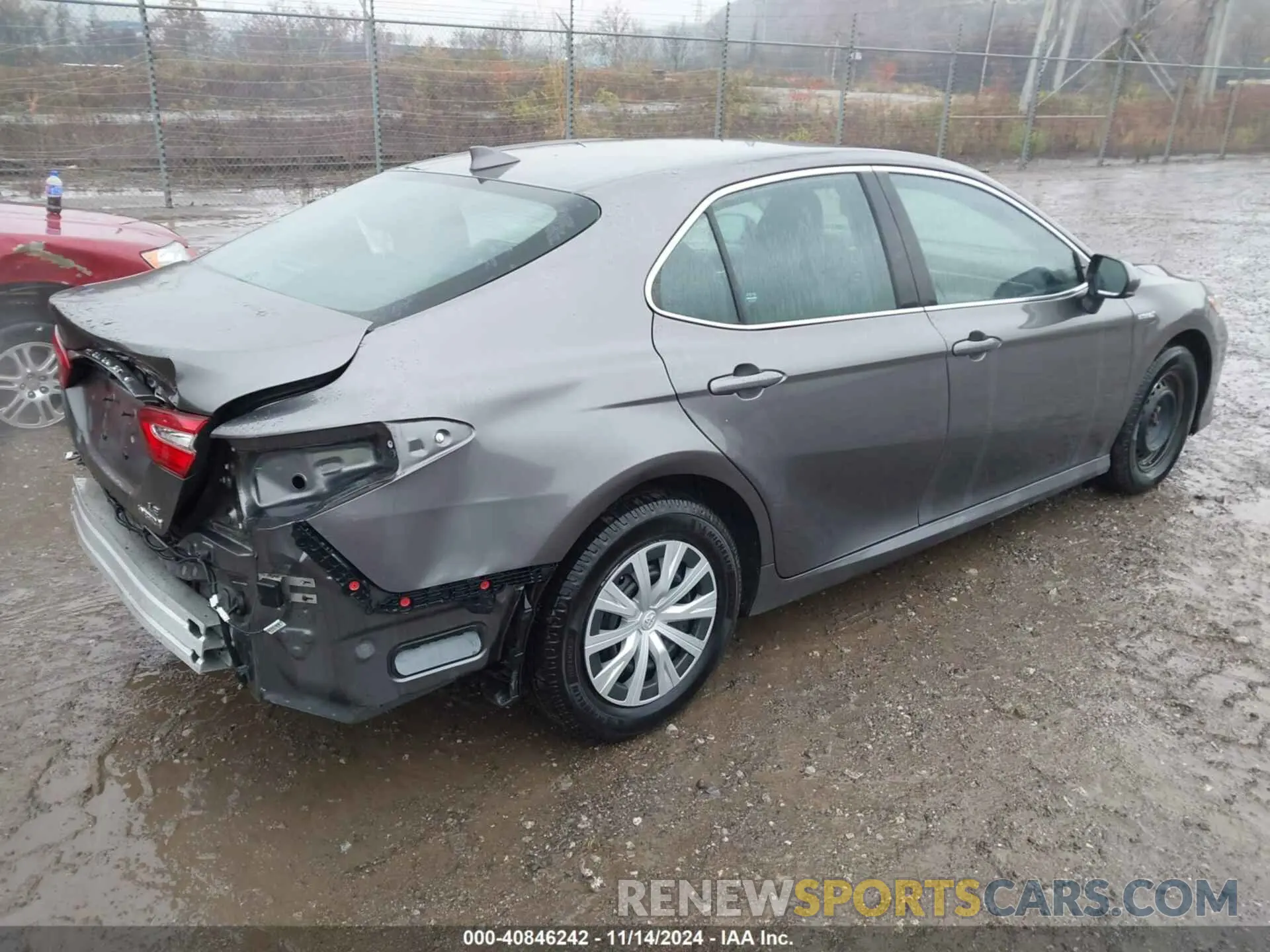 4 Фотография поврежденного автомобиля 4T1C31AK3LU534502 TOYOTA CAMRY 2020