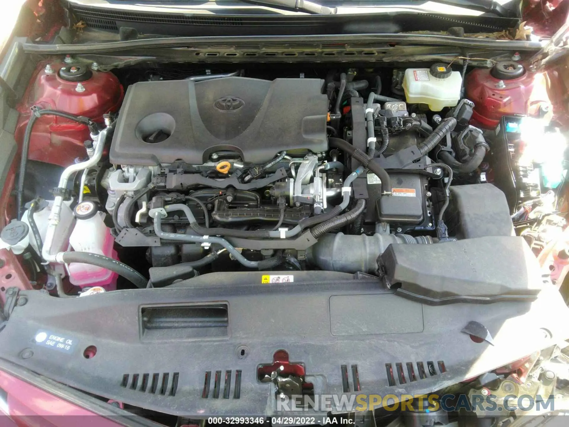 10 Фотография поврежденного автомобиля 4T1C31AK4LU527171 TOYOTA CAMRY 2020