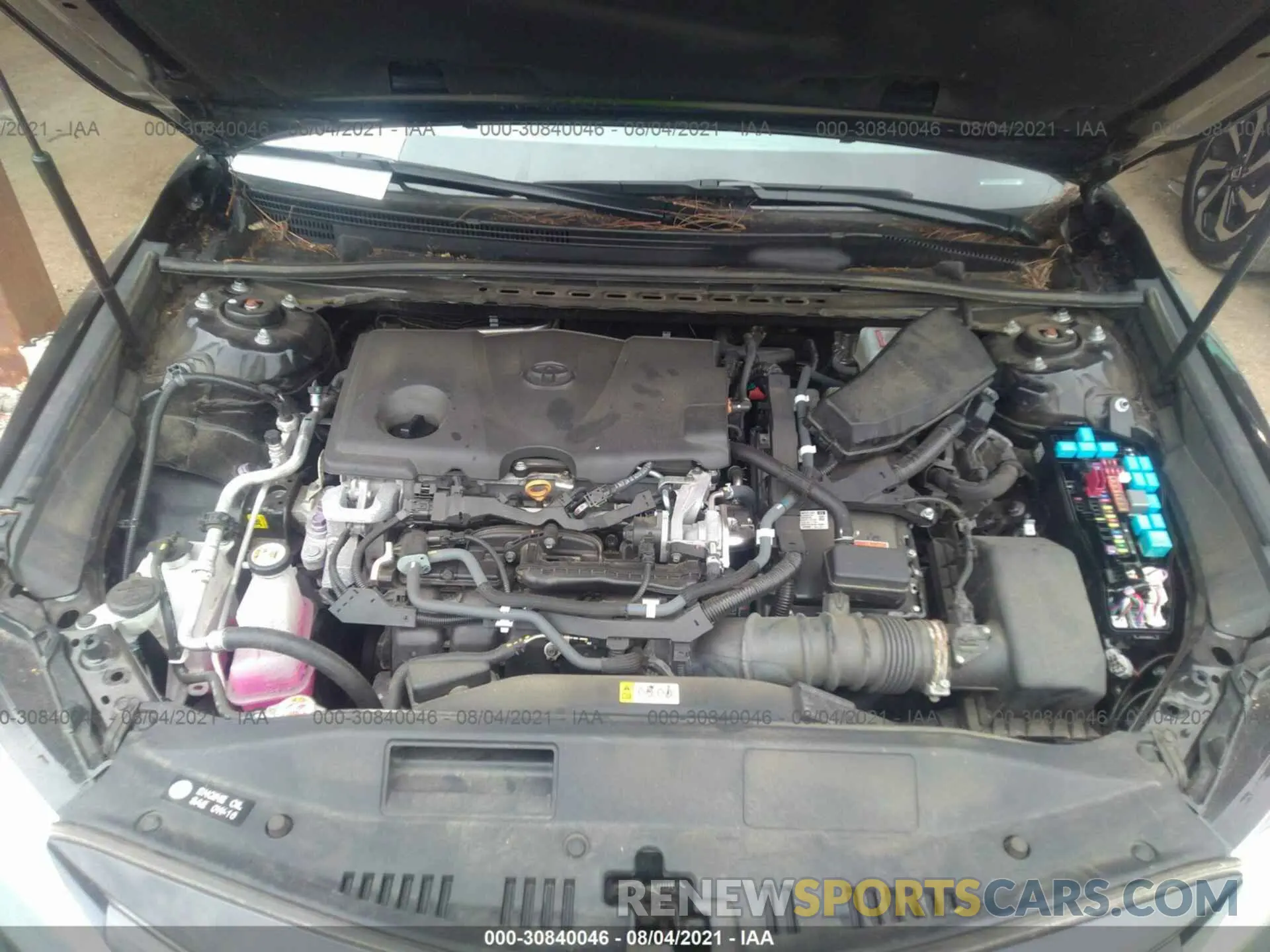 10 Фотография поврежденного автомобиля 4T1C31AK4LU529289 TOYOTA CAMRY 2020