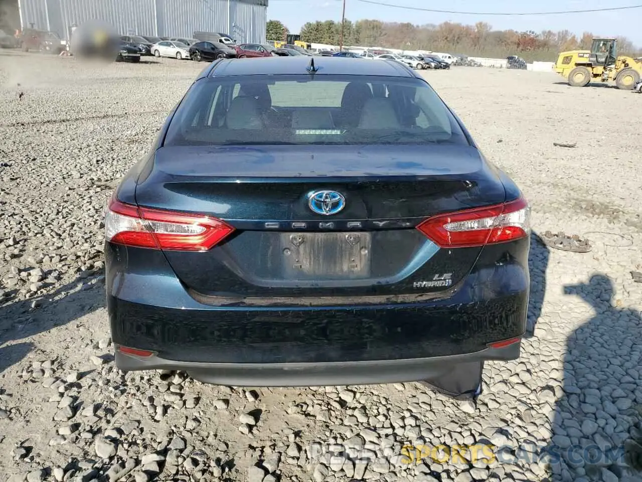 6 Photograph of a damaged car 4T1C31AK4LU535500 TOYOTA CAMRY 2020