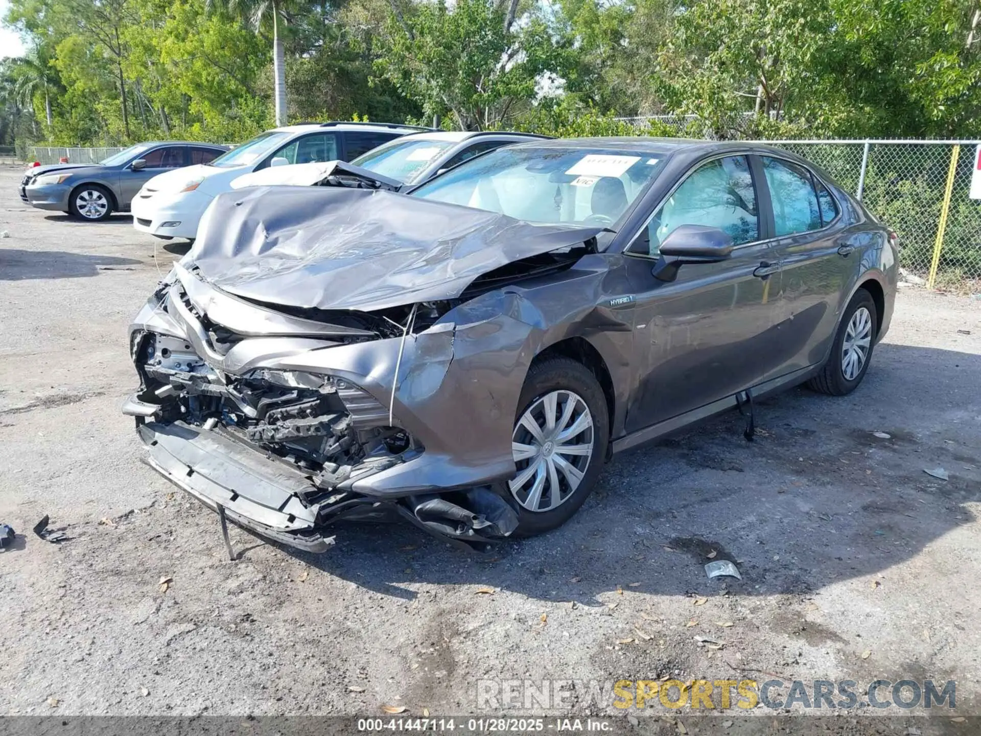 2 Photograph of a damaged car 4T1C31AK4LU540759 TOYOTA CAMRY 2020