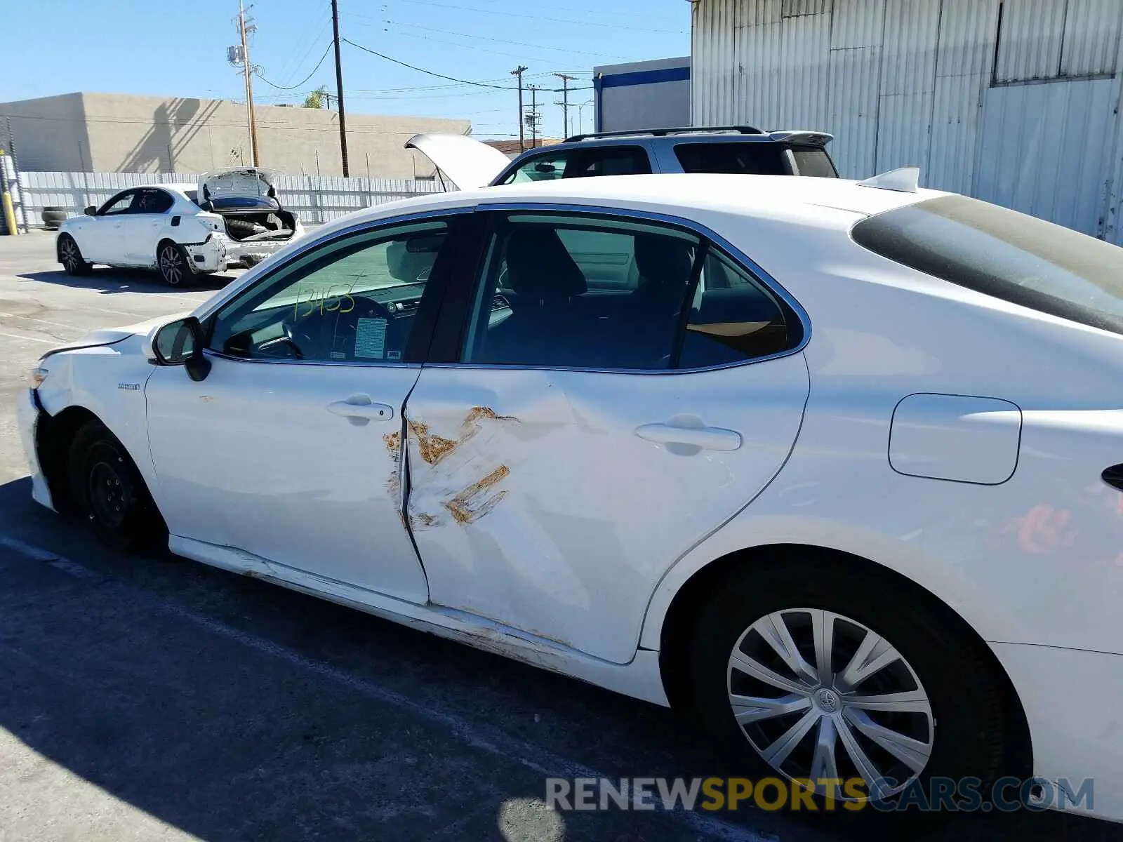 9 Photograph of a damaged car 4T1C31AK5LU520200 TOYOTA CAMRY 2020