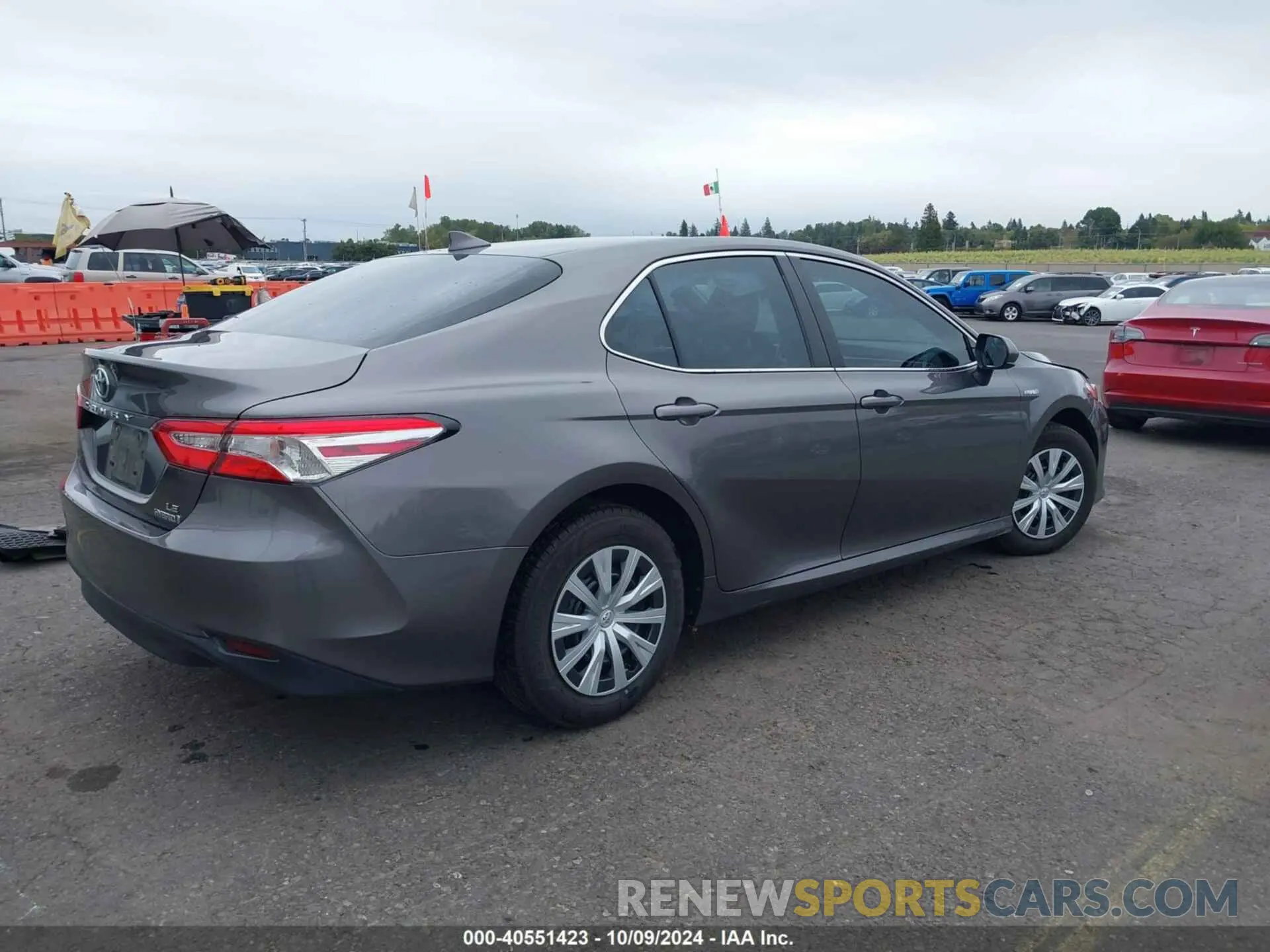 4 Photograph of a damaged car 4T1C31AK5LU535800 TOYOTA CAMRY 2020