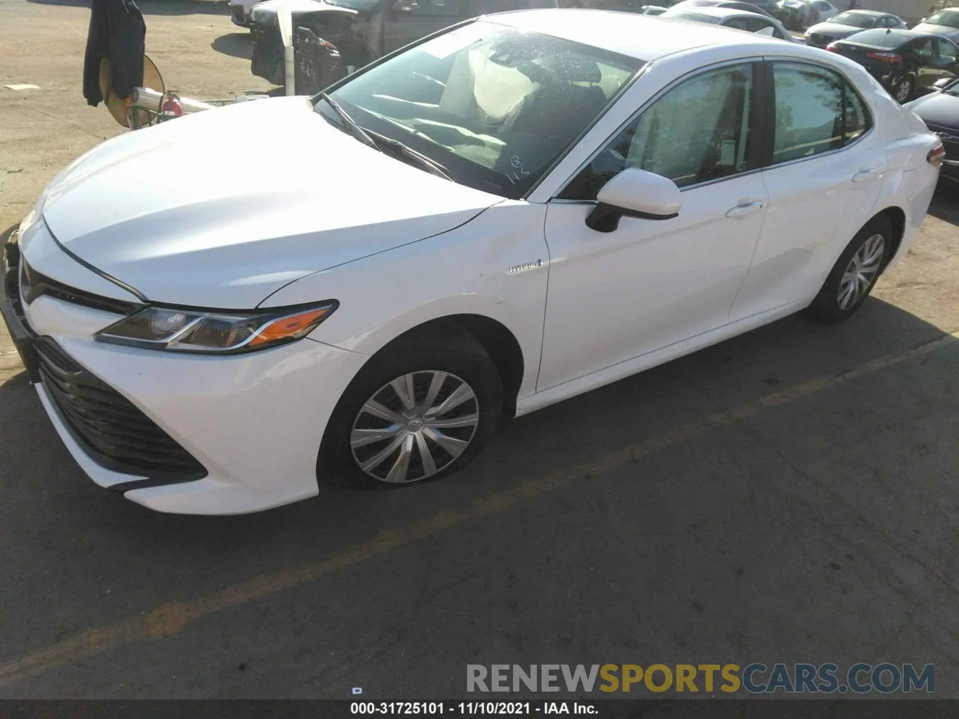 2 Photograph of a damaged car 4T1C31AK5LU545968 TOYOTA CAMRY 2020