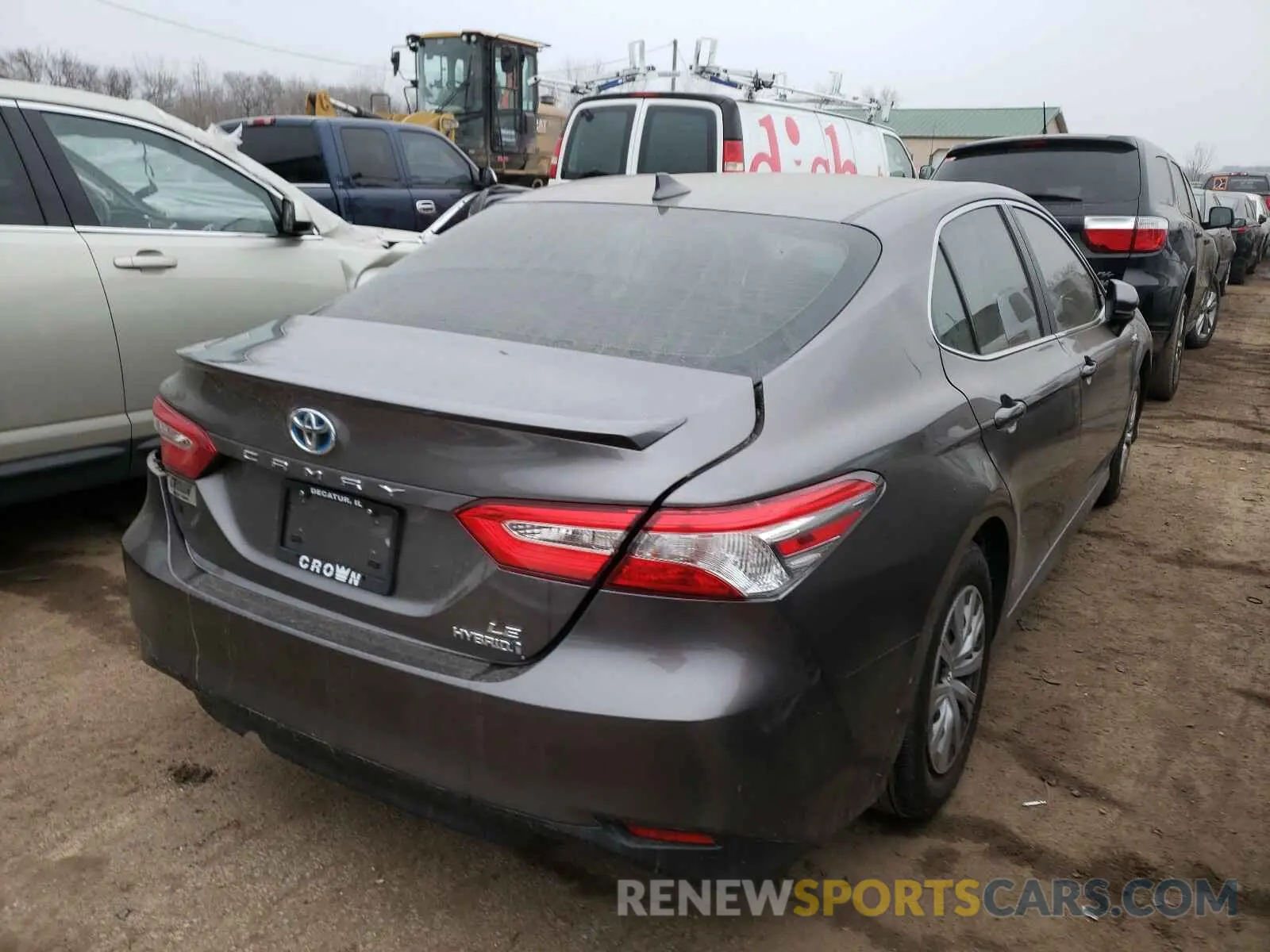 4 Photograph of a damaged car 4T1C31AK6LU532954 TOYOTA CAMRY 2020