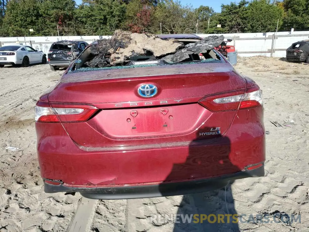 6 Photograph of a damaged car 4T1C31AK6LU541735 TOYOTA CAMRY 2020