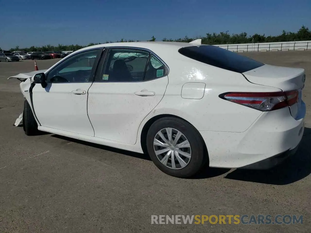2 Photograph of a damaged car 4T1C31AK8LU019379 TOYOTA CAMRY 2020