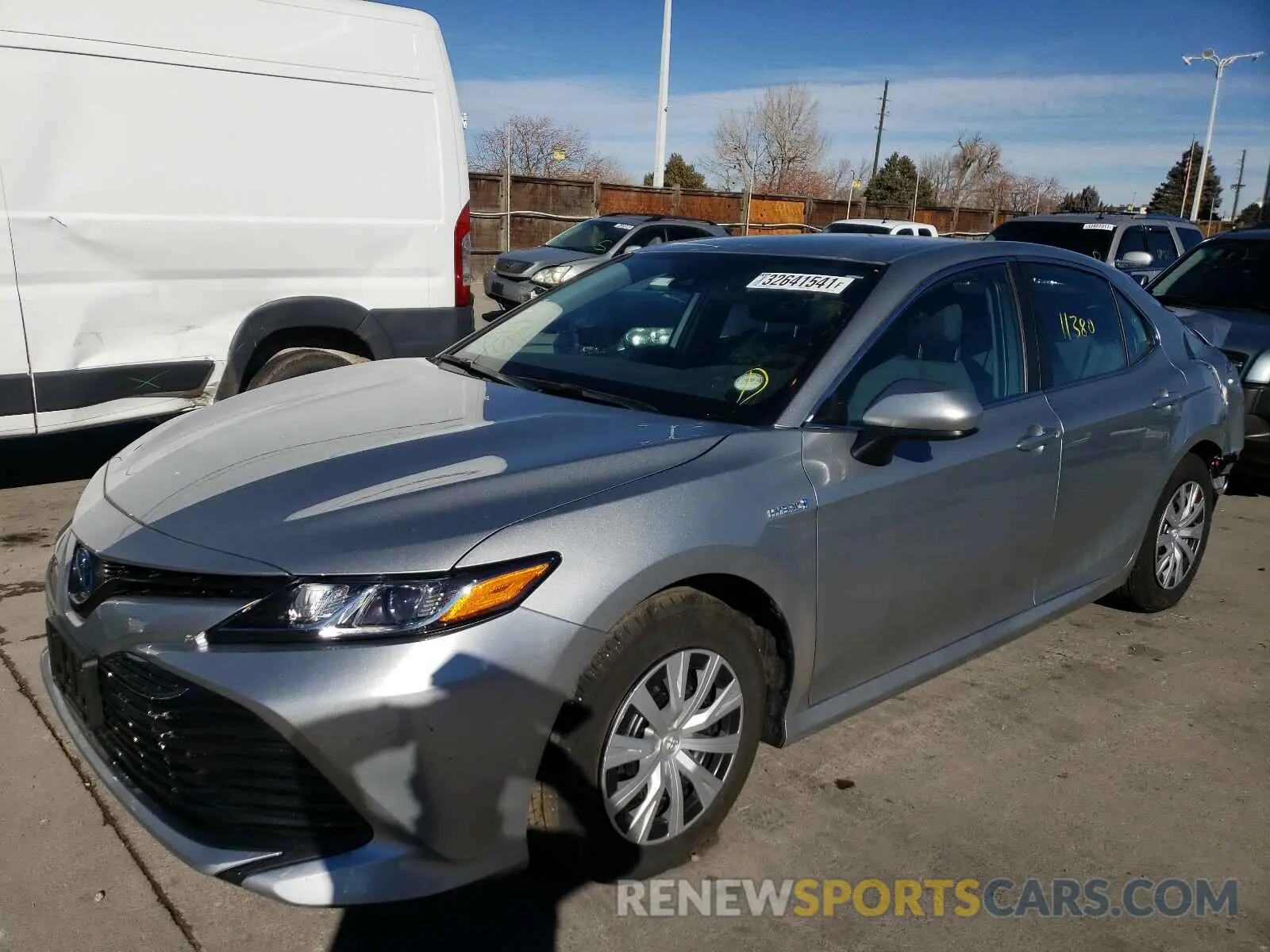 2 Photograph of a damaged car 4T1C31AK8LU533362 TOYOTA CAMRY 2020