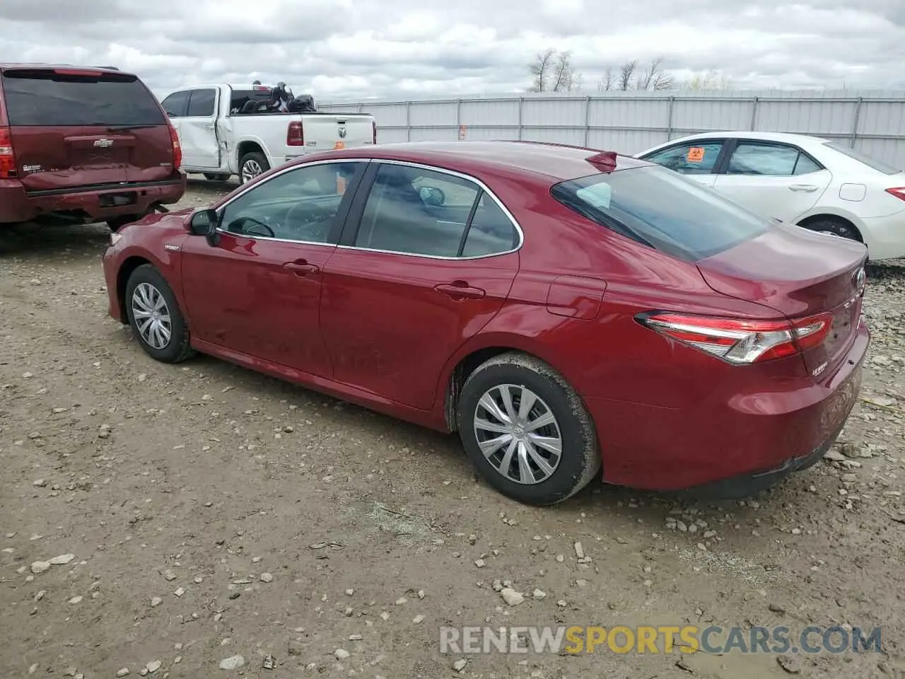 2 Photograph of a damaged car 4T1C31AK8LU545625 TOYOTA CAMRY 2020
