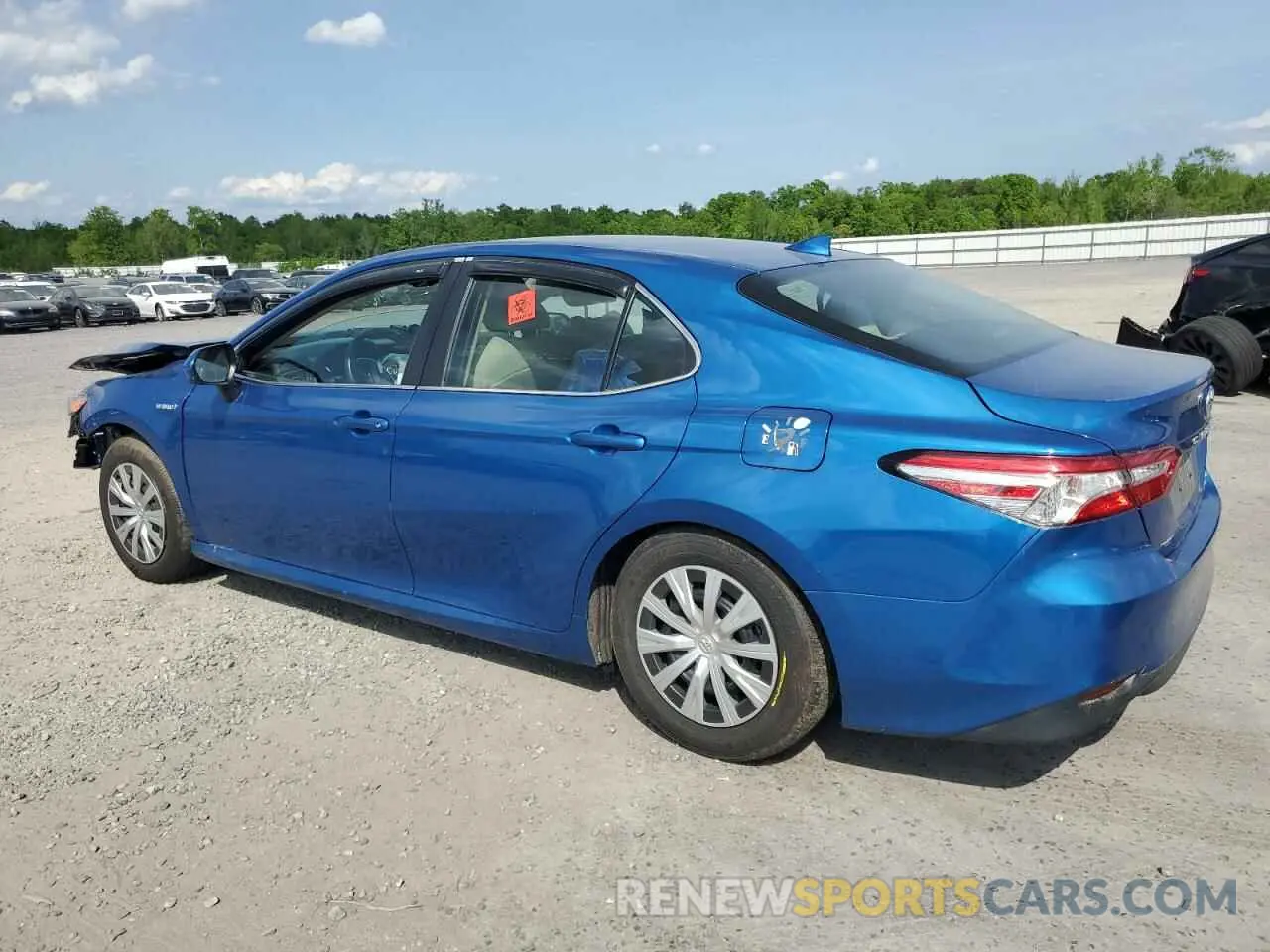 2 Photograph of a damaged car 4T1C31AK9LU019584 TOYOTA CAMRY 2020