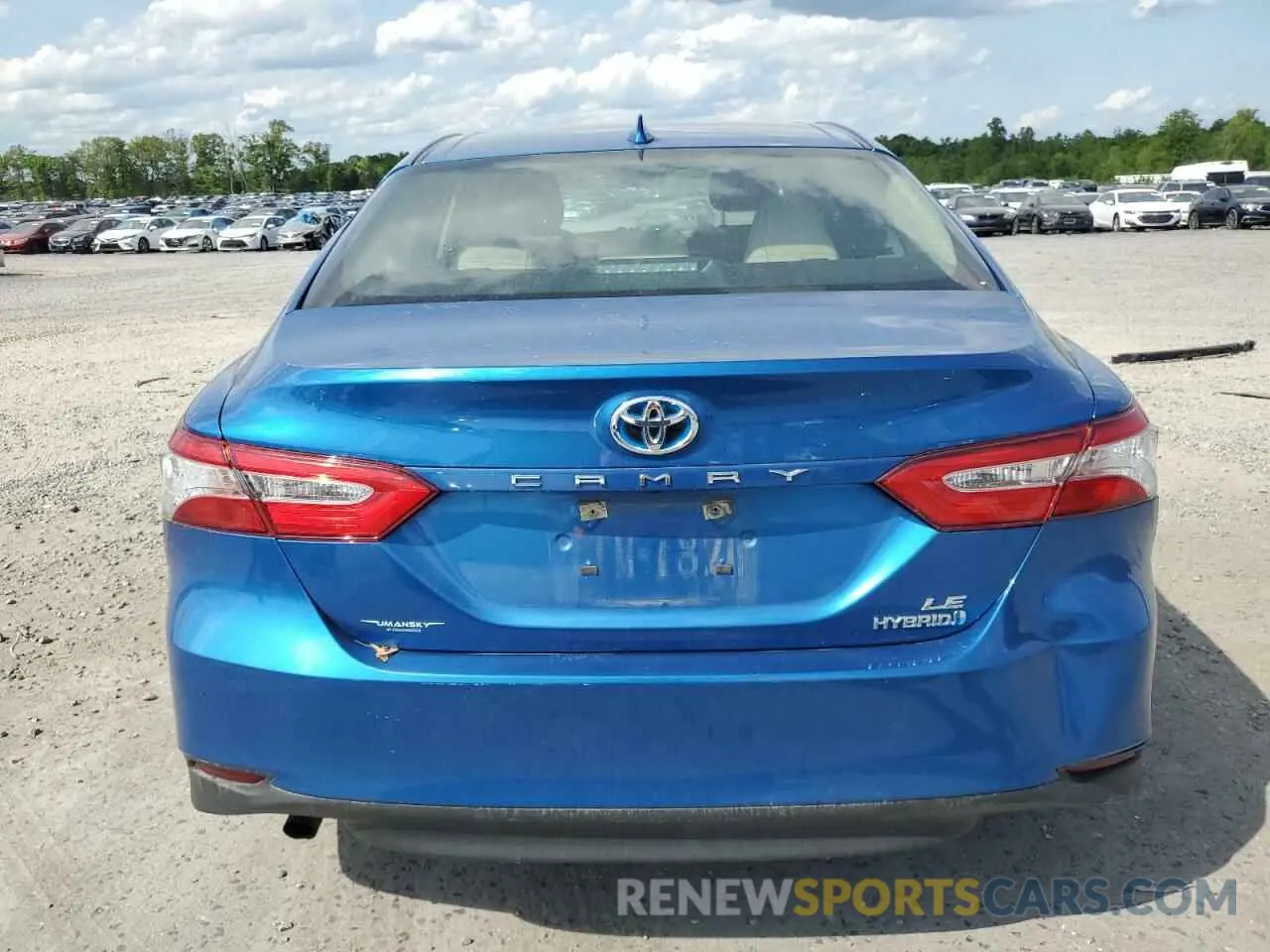 6 Photograph of a damaged car 4T1C31AK9LU019584 TOYOTA CAMRY 2020